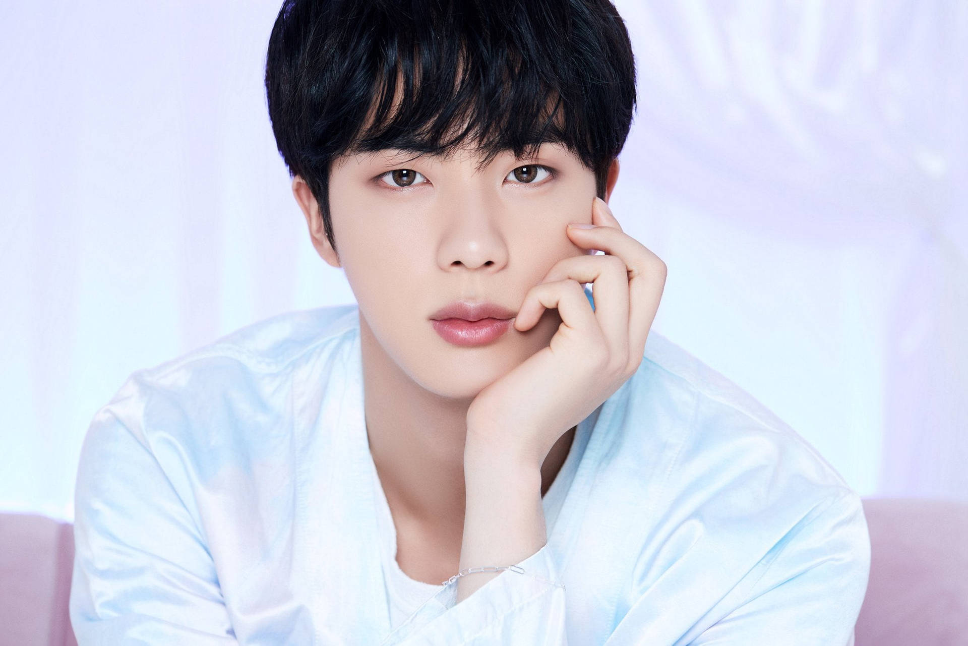 Jin Bts Life Goes On Concept Photo Background