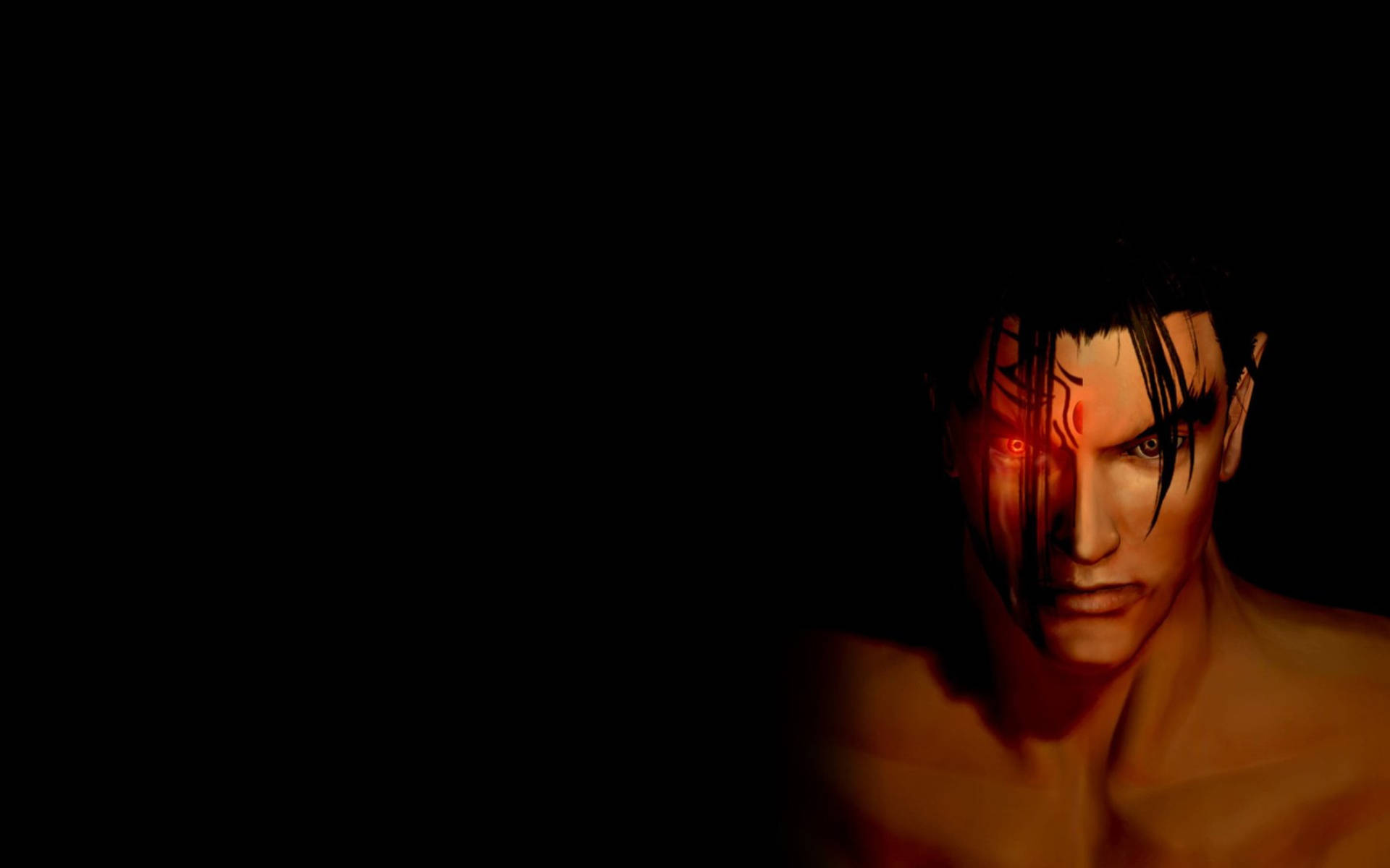 Jin Kazama Devil Eye Background