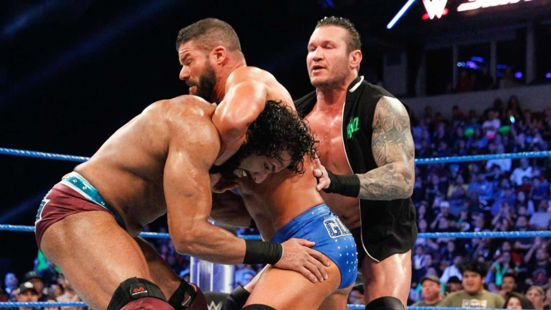 Jinder Mahal Robert Roode Background