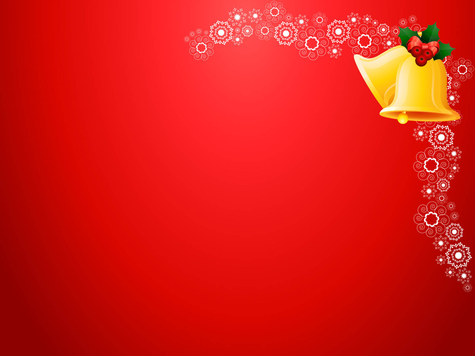 Jingle Bells Red Christmas Background Background