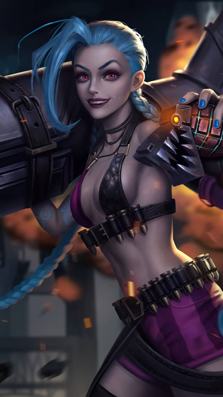 Jinx League Of Legends Iphone