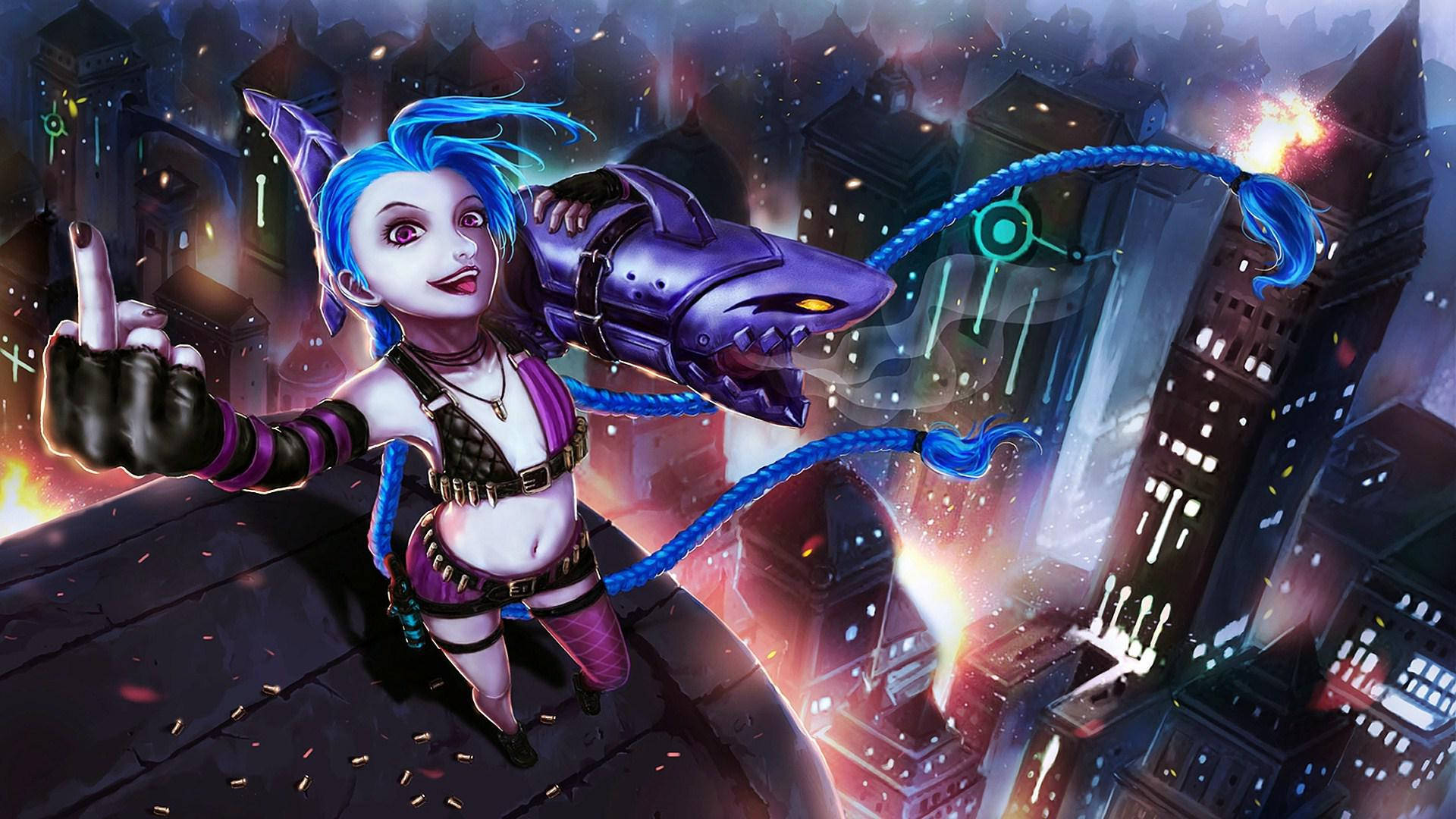 Jinx On The Rooftop Background