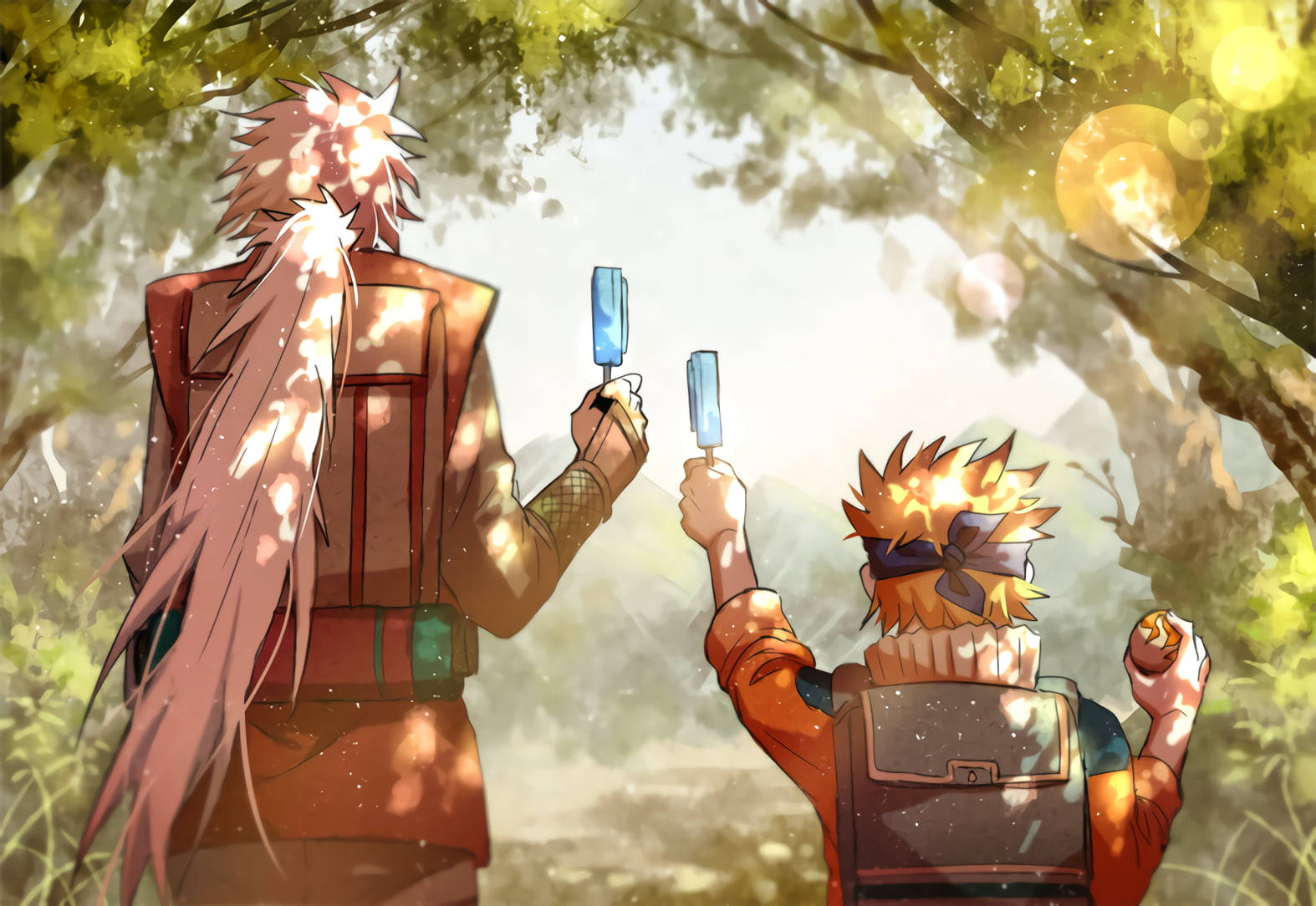 Jiraiya And Coolest Naruto Background
