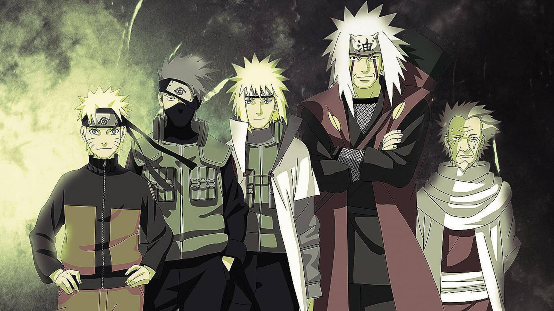 Jiraiya Naruto And Friends Background