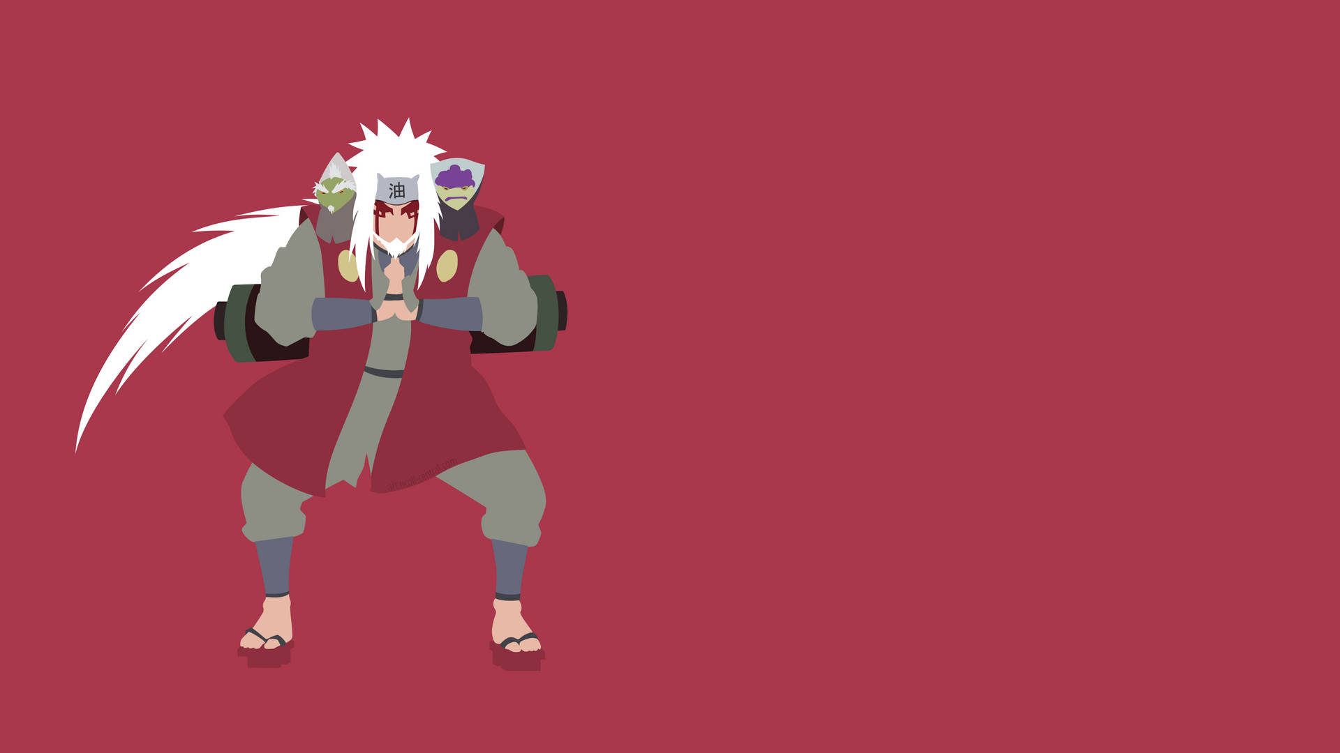 Jiraiya Sage Mode Naruto 4k Pc Background