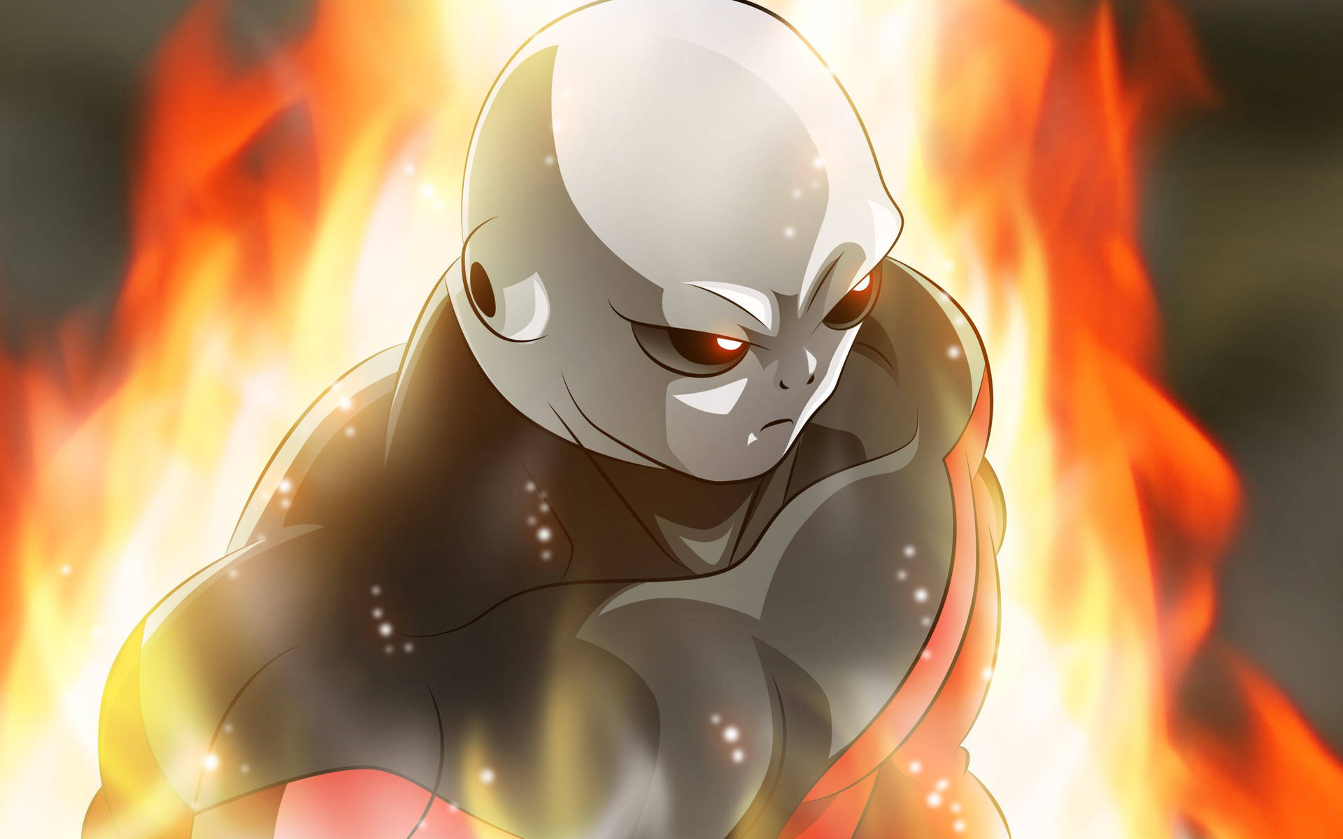 Jiren Fire Anime Background