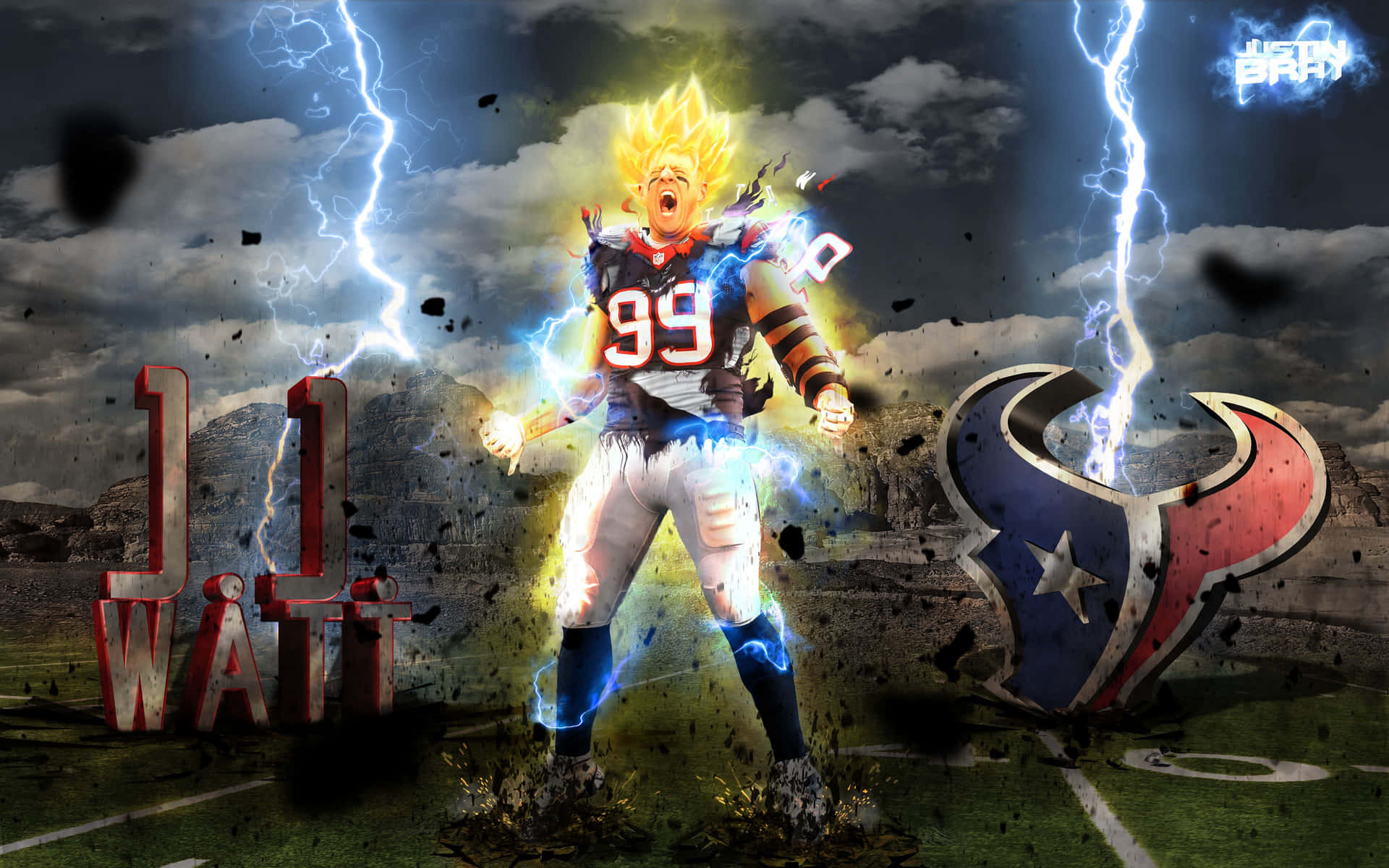 Jj Watt, Nfl Hall Of Fame Background