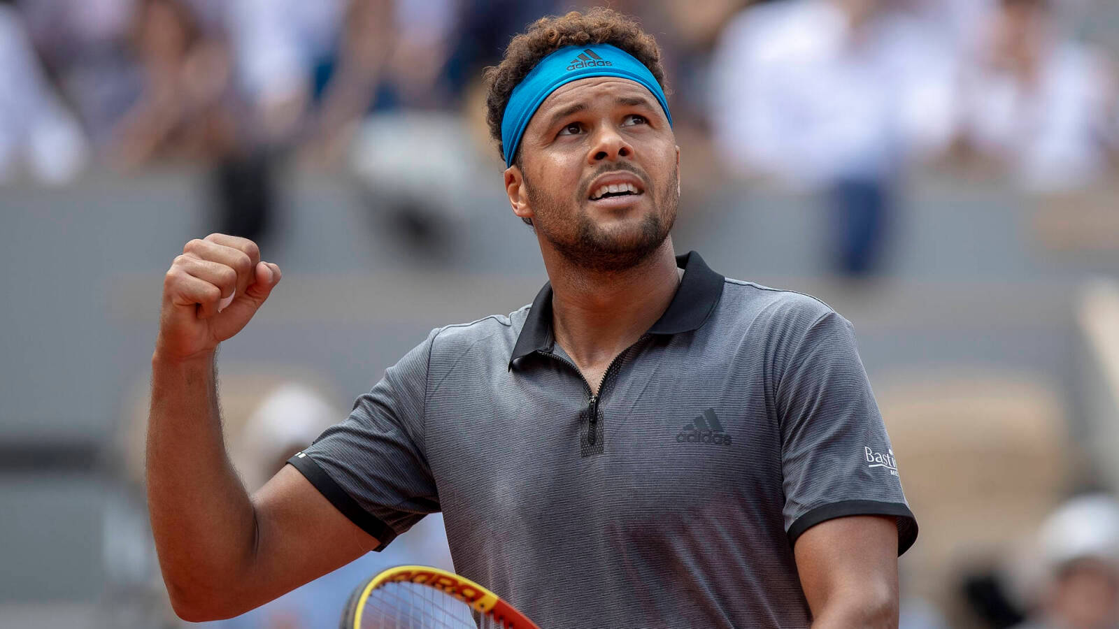 Jo-wilfried Tsonga One Hand Fist Pump