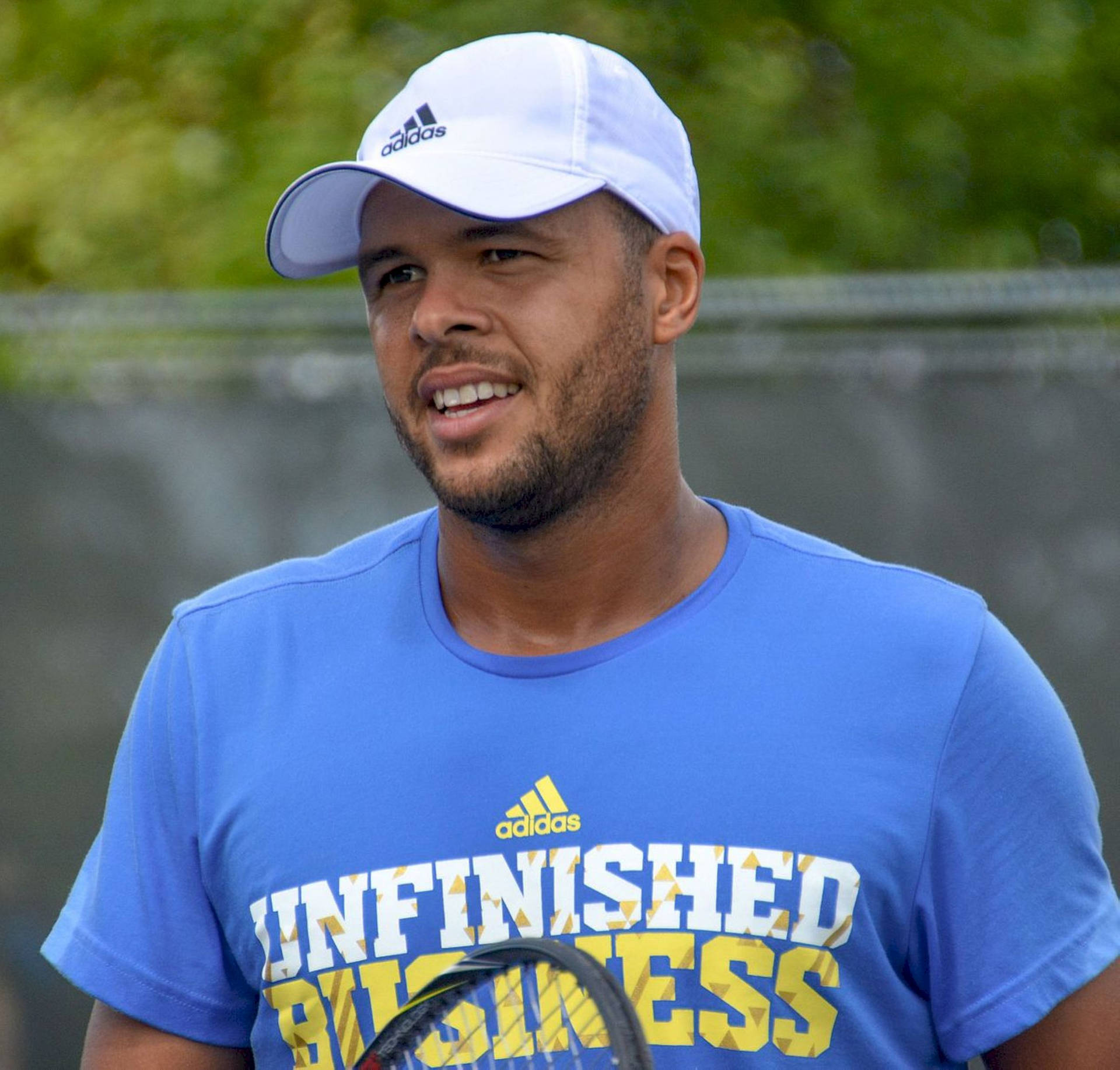 Jo-wilfried Tsonga White Adidas Cap