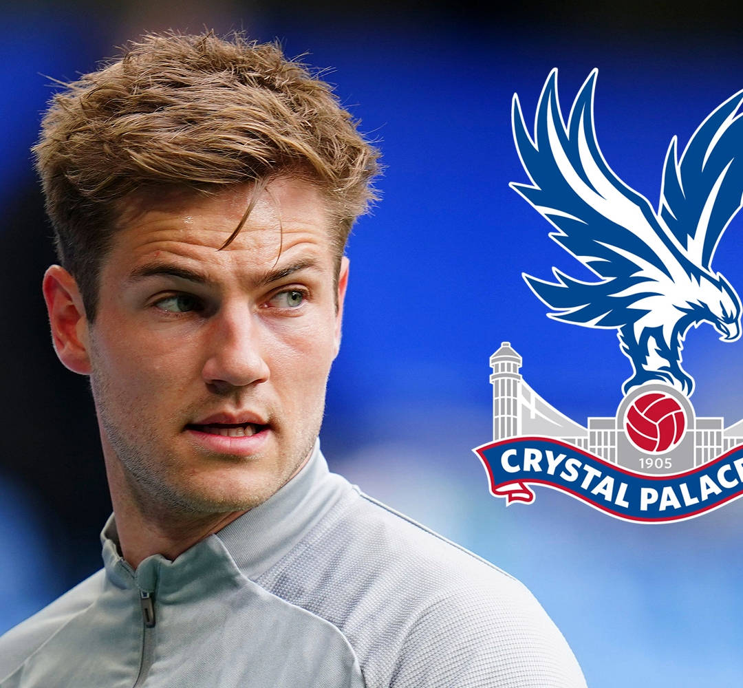 Joachim Andersen And Crystal Palace Logo