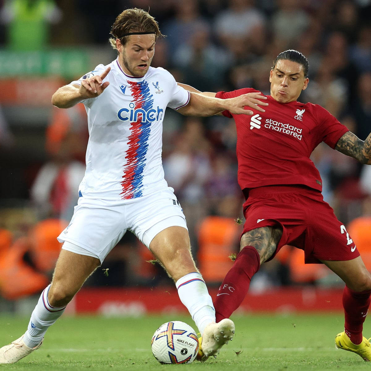 Joachim Andersen Fighting For The Ball