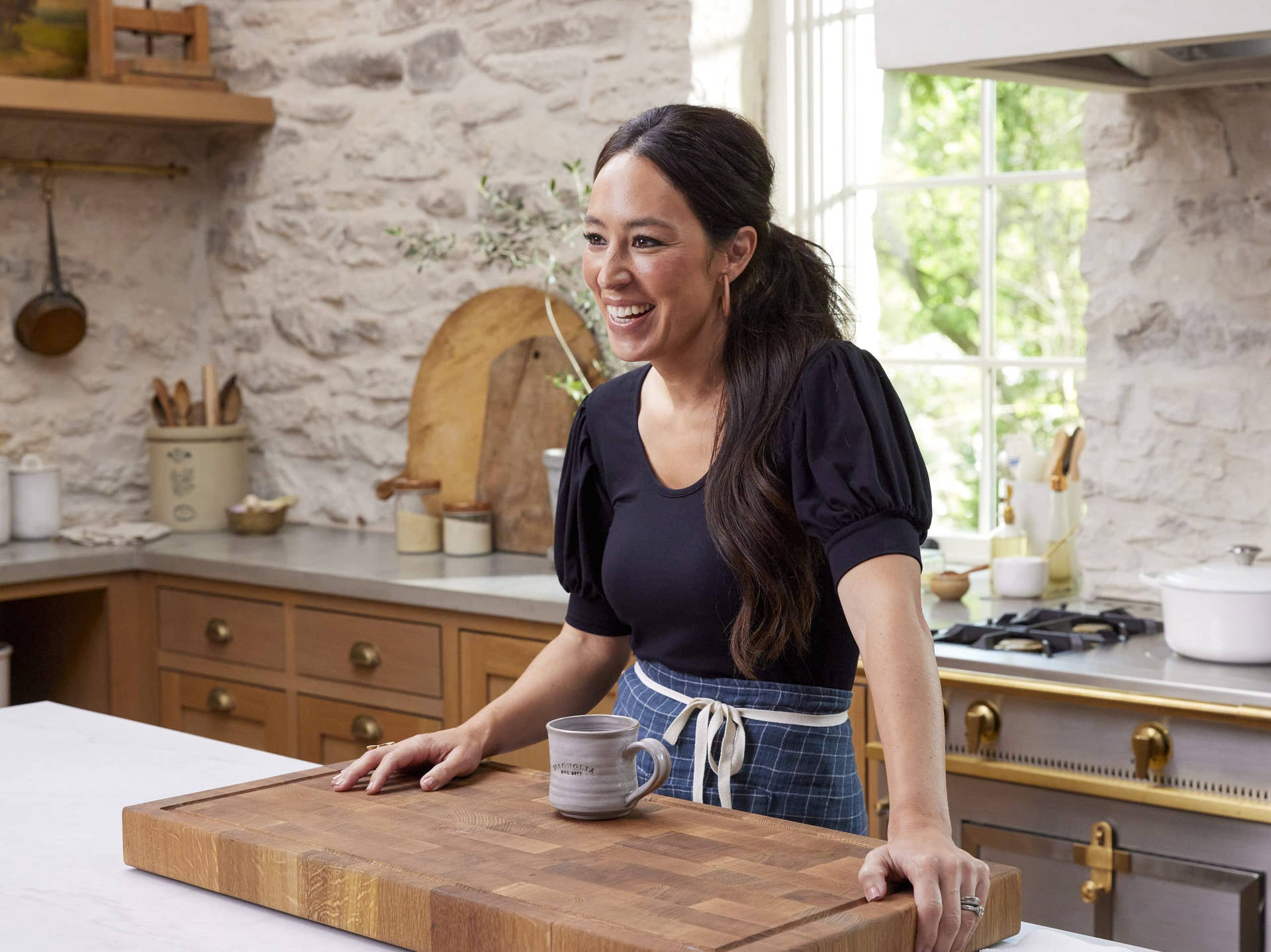 Joanna Gaines Minimalist Kitchen Background