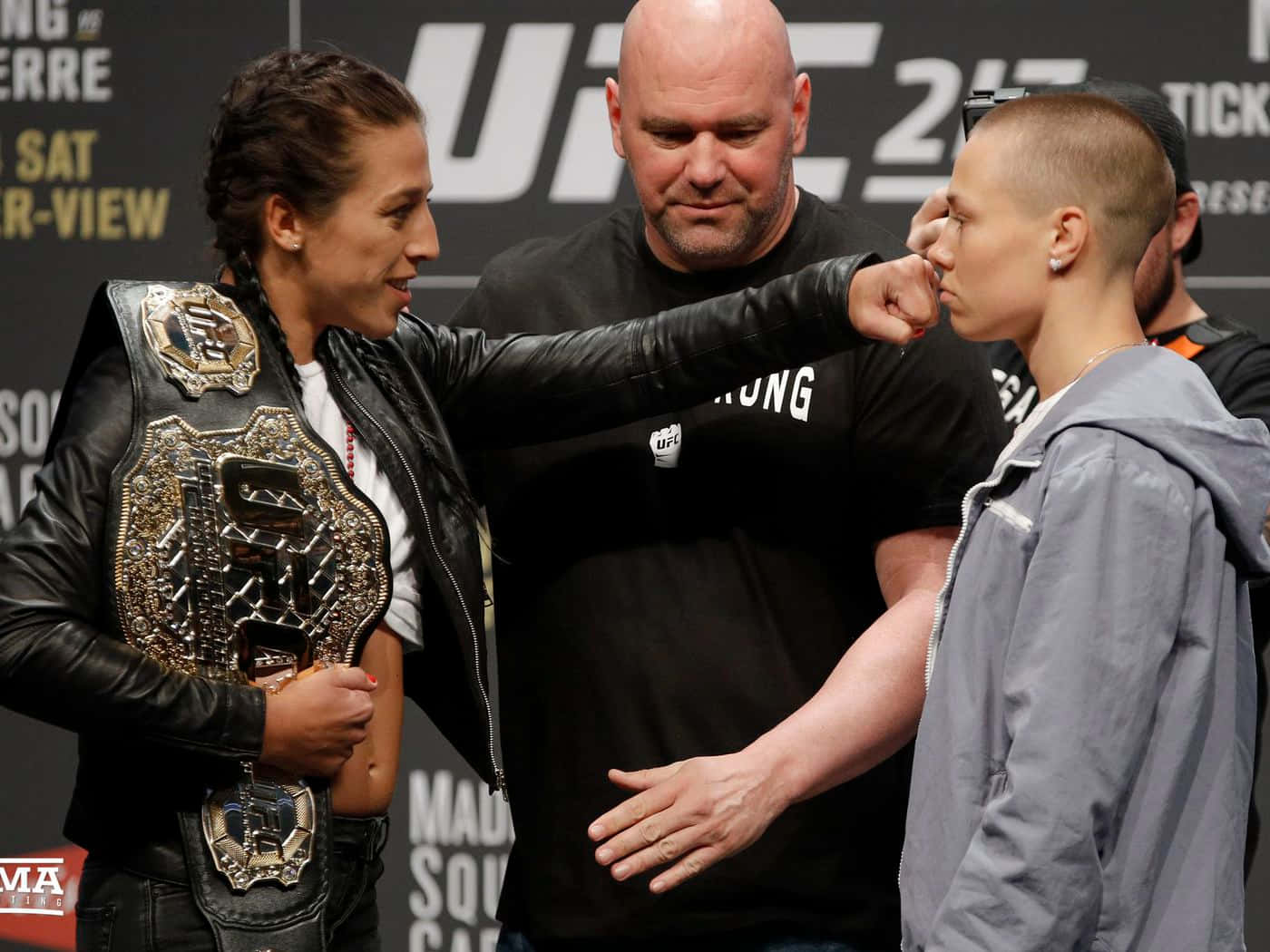 Joanna Jedrzejczyk Face Off Background