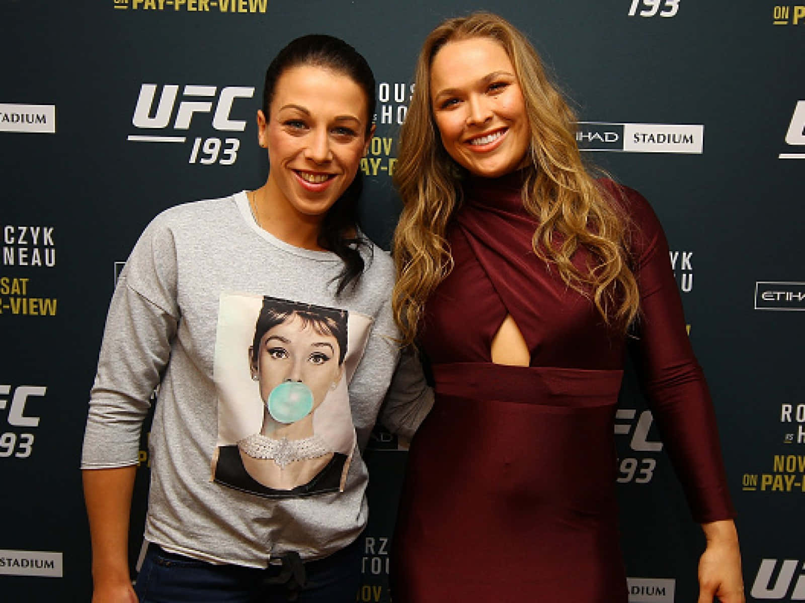 Joanna Jedrzejczyk & Ronda Rousey Background