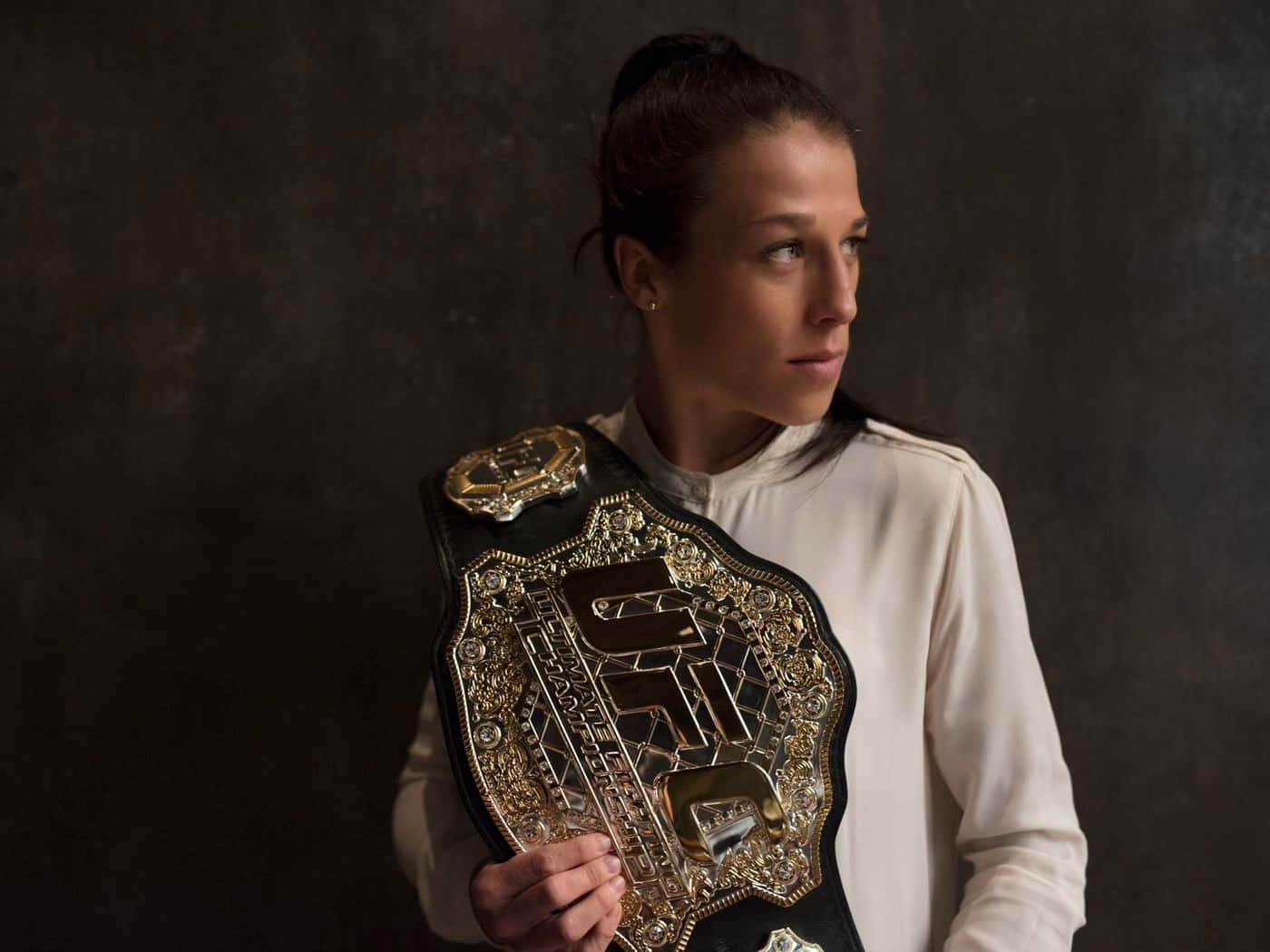 Joanna Jedrzejczyk Ufc Belt Background