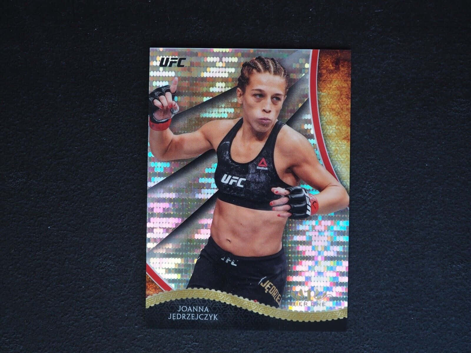 Joanna Jedrzejczyk Ufc Trading Card Background