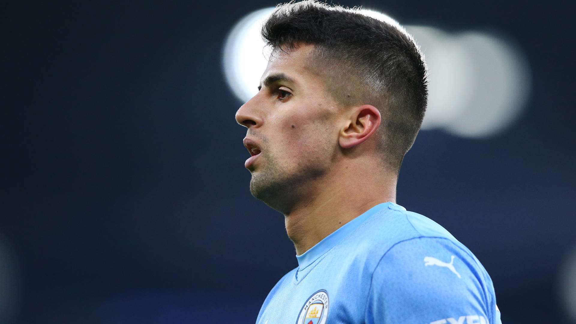 Joao Cancelo Side View Background