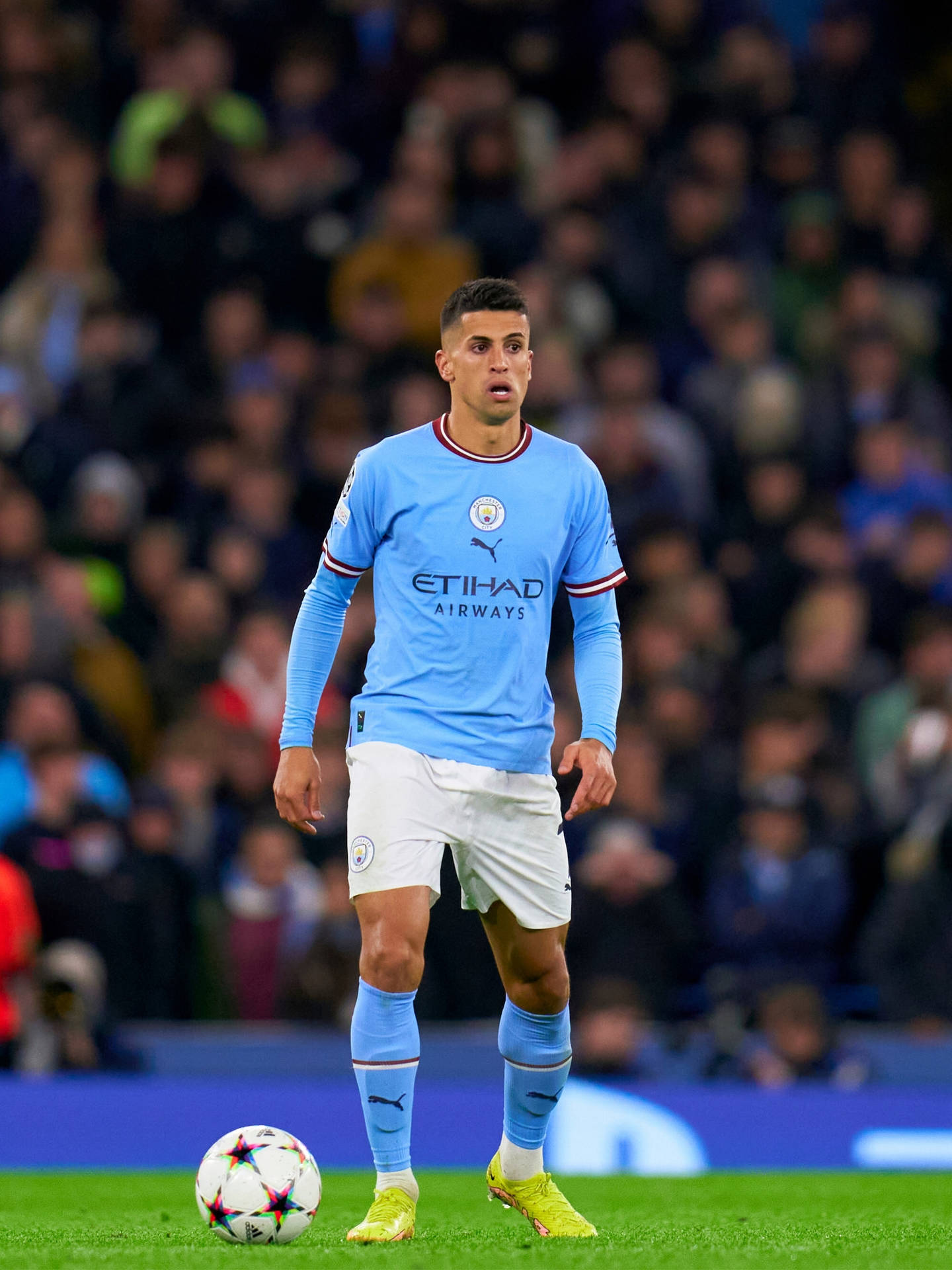 Joao Cancelo With A Ball