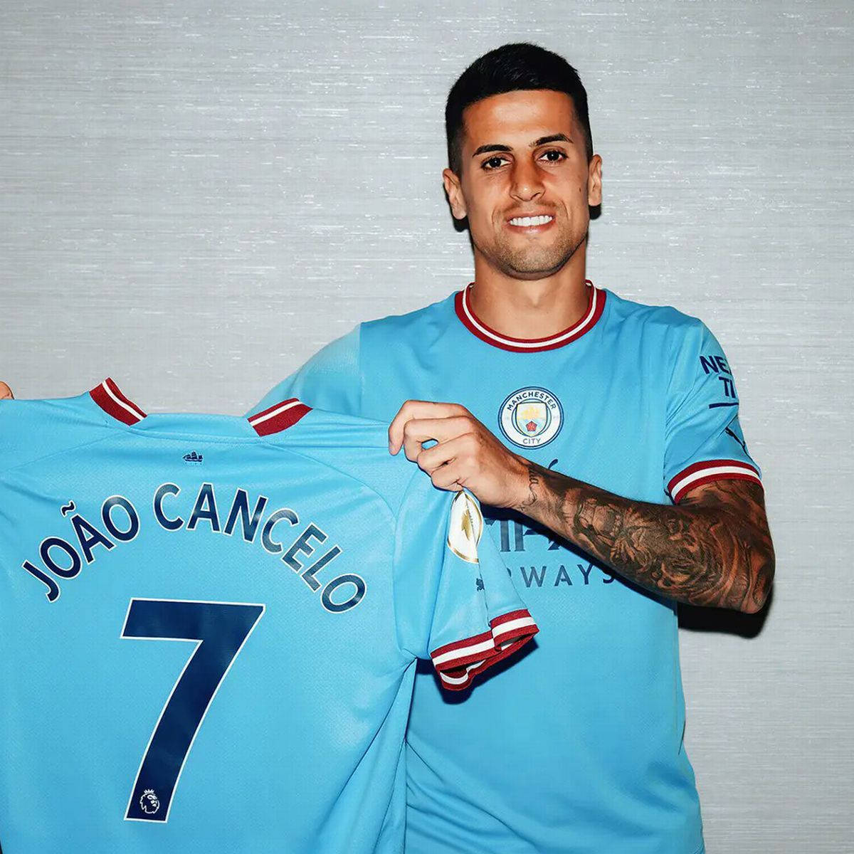 Joao Cancelo With Jersey Shirt