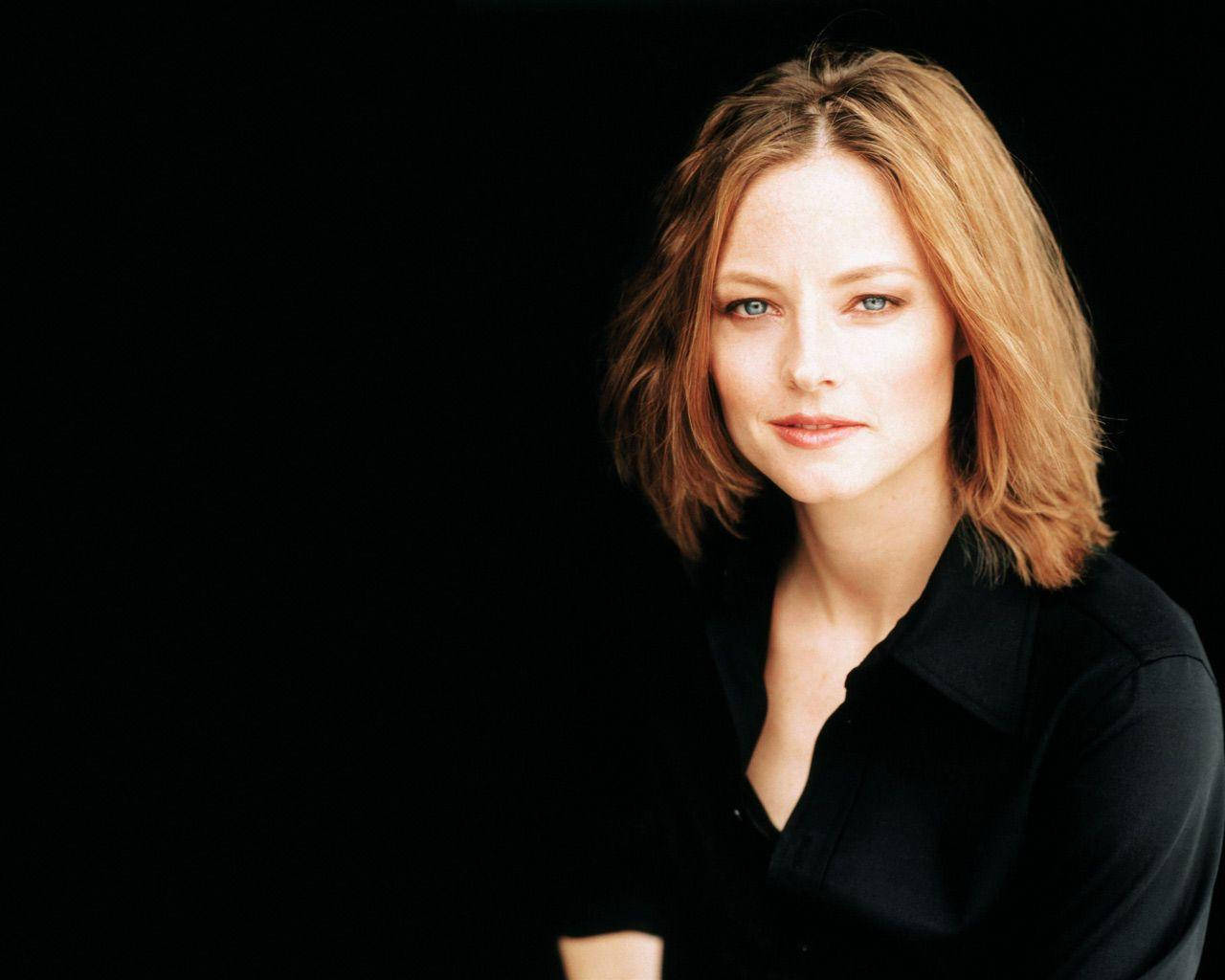 Jodie Foster Stylish Photo Background