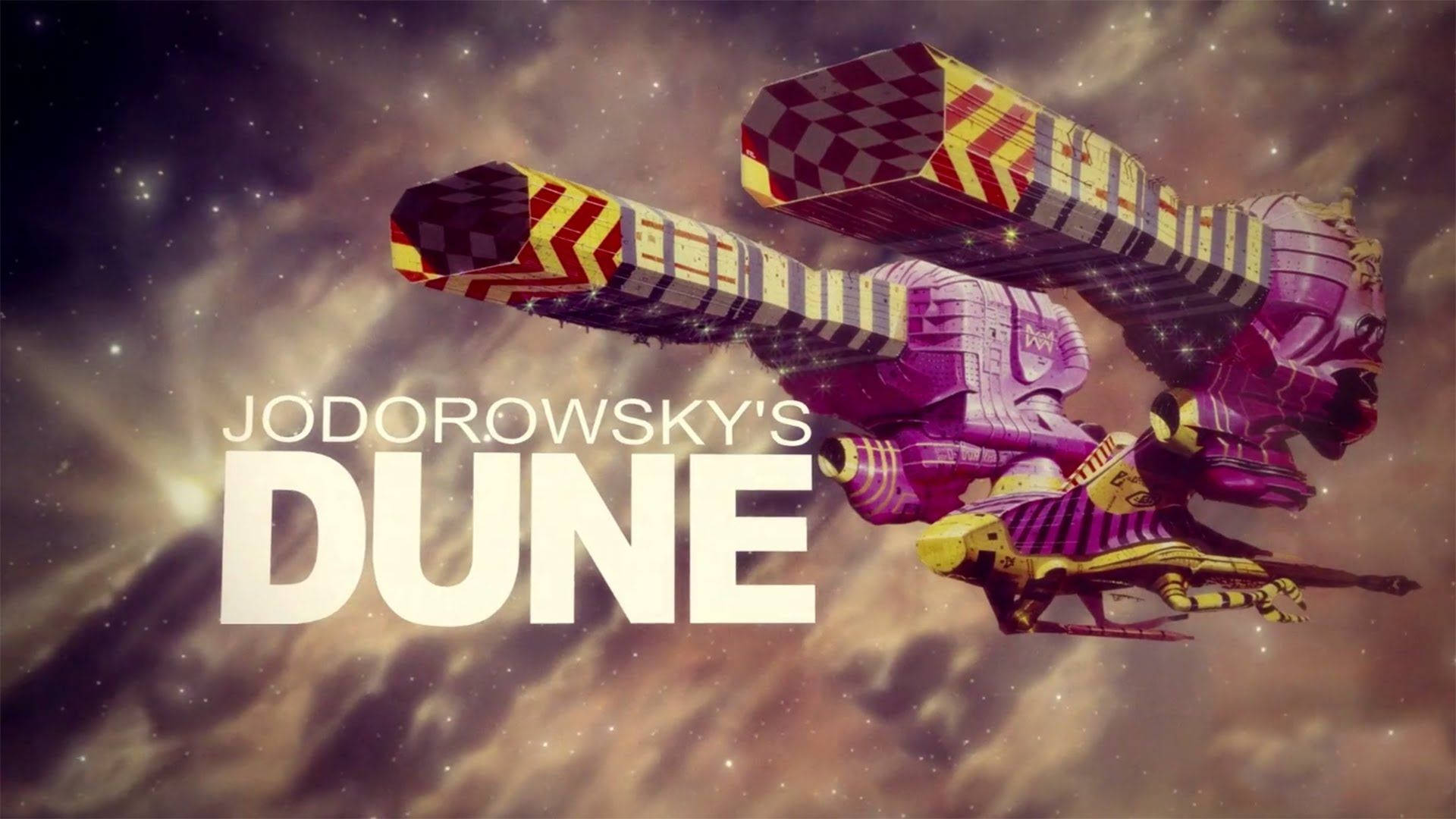 Jodorowsky's Dune Movie Spaceship Cover Background