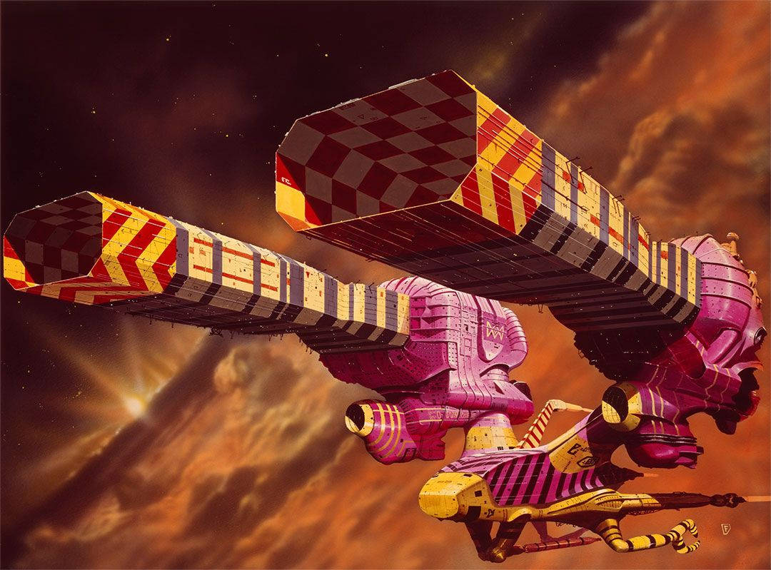 Jodorowsky's Dune Movie Spaceship Background