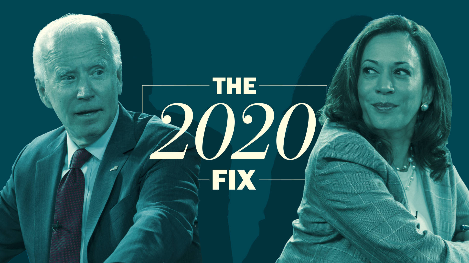 Joe Biden & Vice President Kamala Harris At The 2020 Democratic National Convention Background