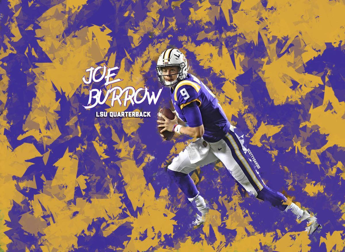 Joe Burrow Lsu Quarterback Background