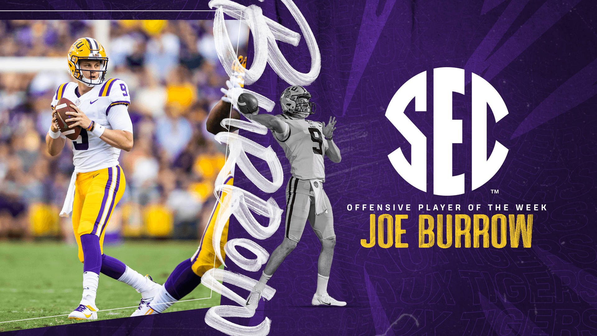 Joe Burrow Offensive Player Background