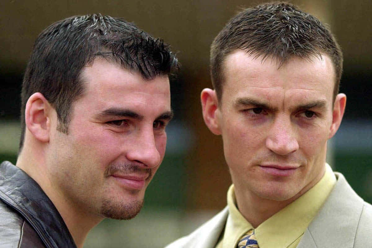 Joe Calzaghe And Richie Woodhall Background