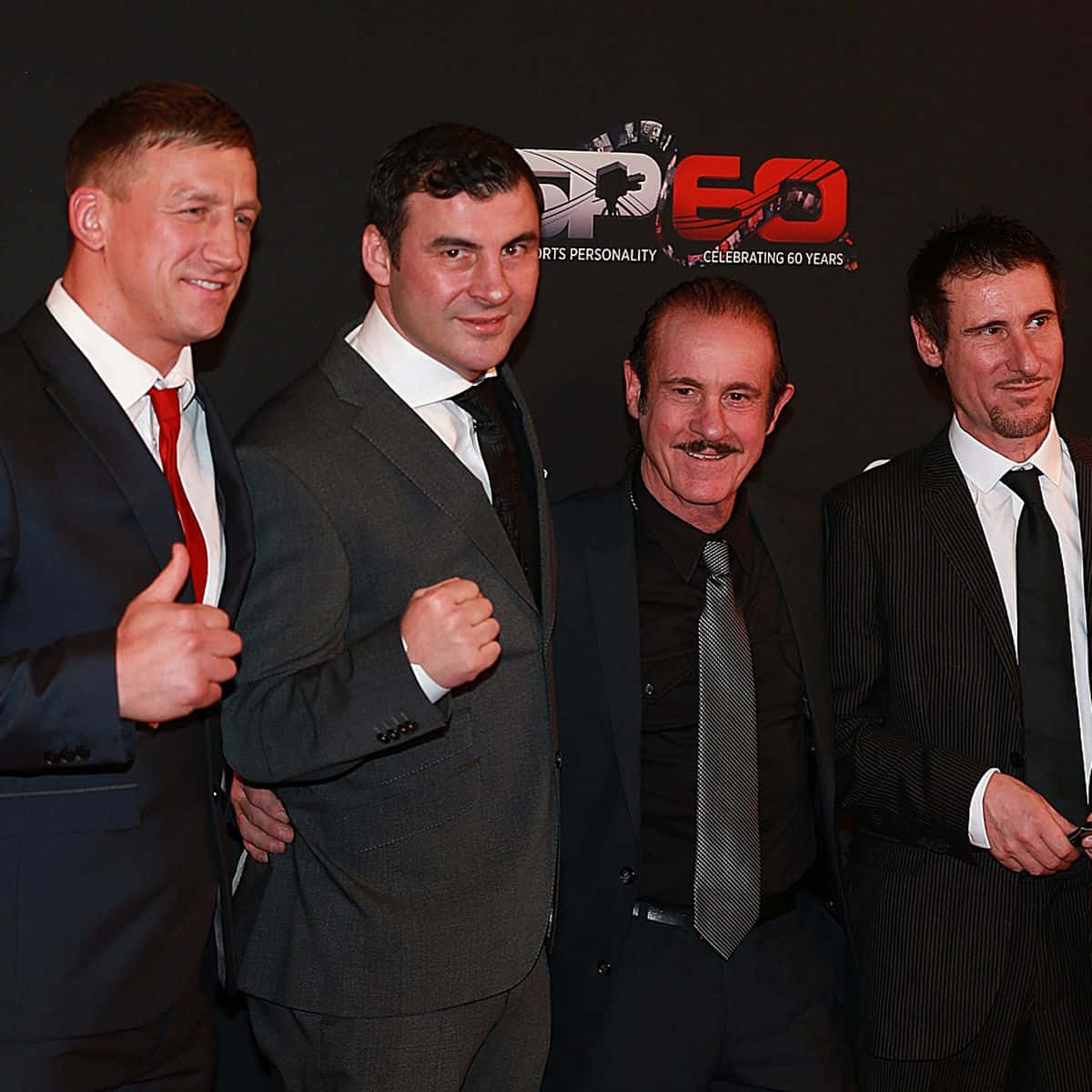 Joe Calzaghe In A Formal Suit Background