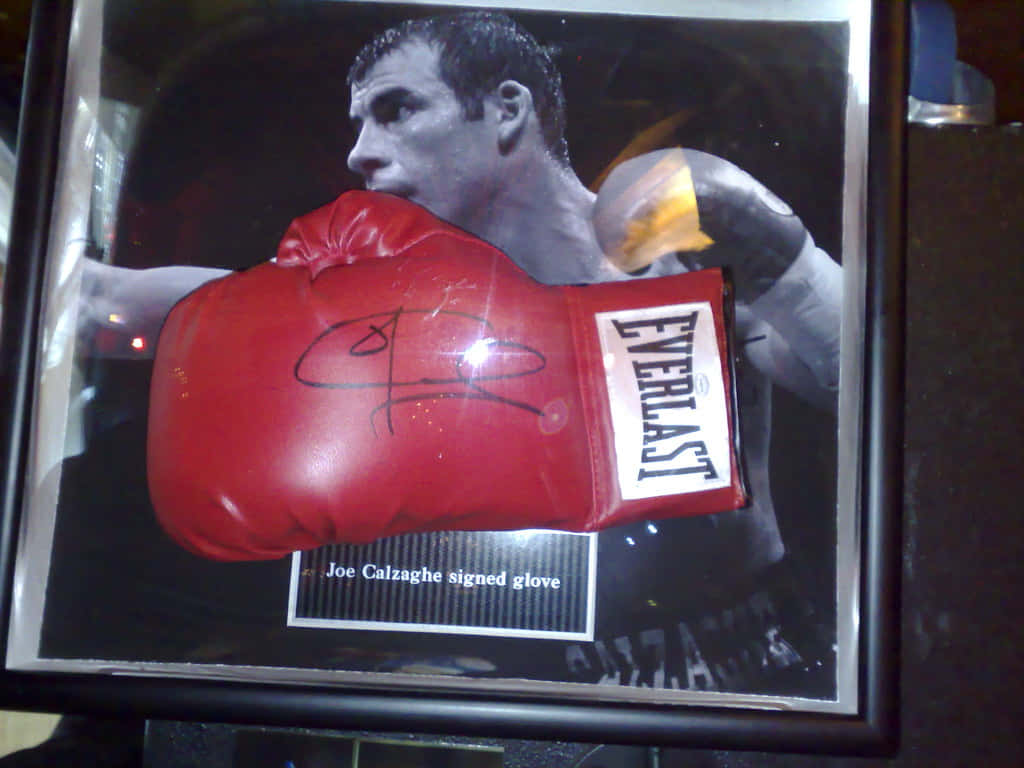 Joe Calzaghe's Souvenirs Background