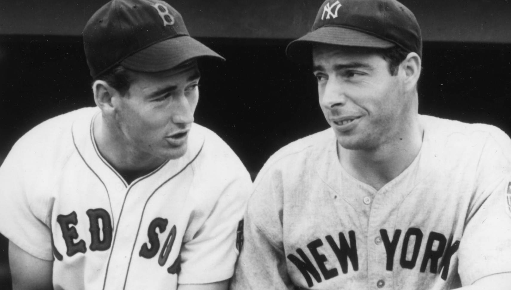 Joe Dimaggio And Ted Williams Background