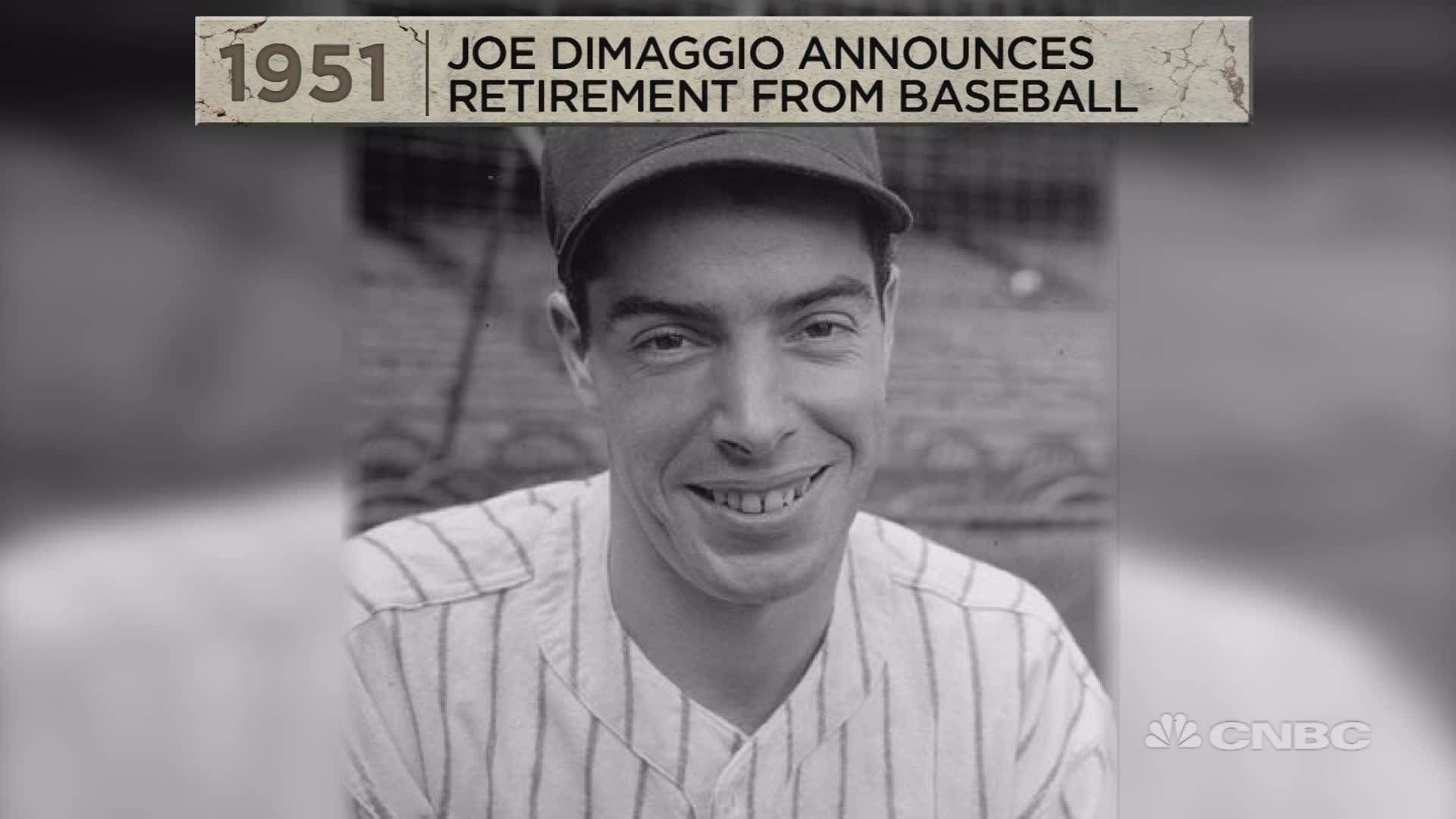 Joe Dimaggio Retirement