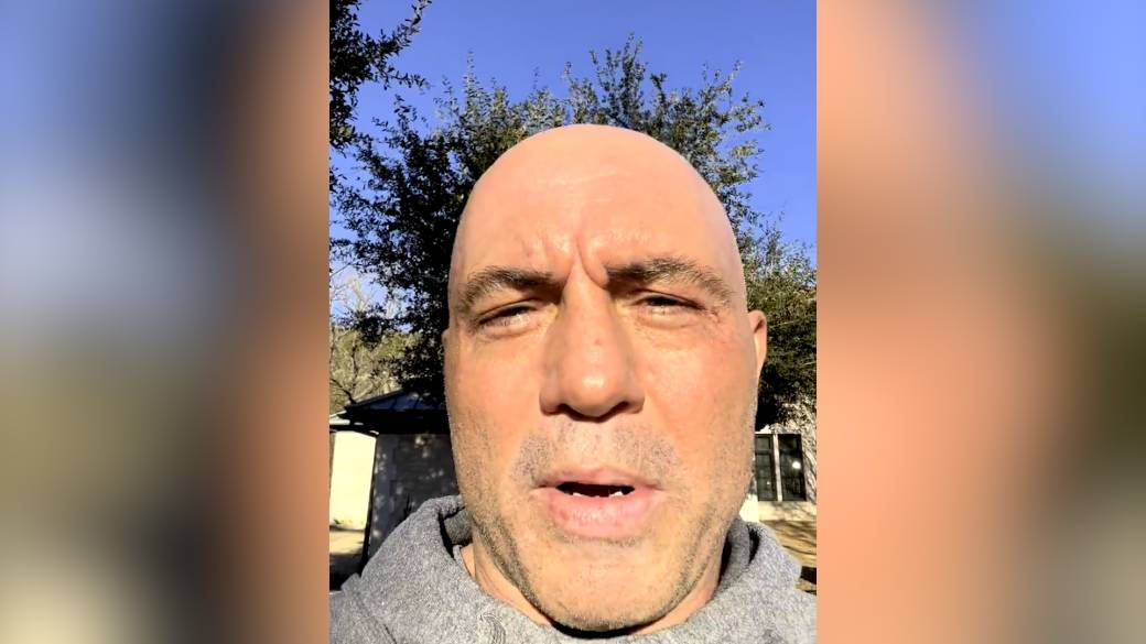 Joe Rogan Hosting While Walking Background