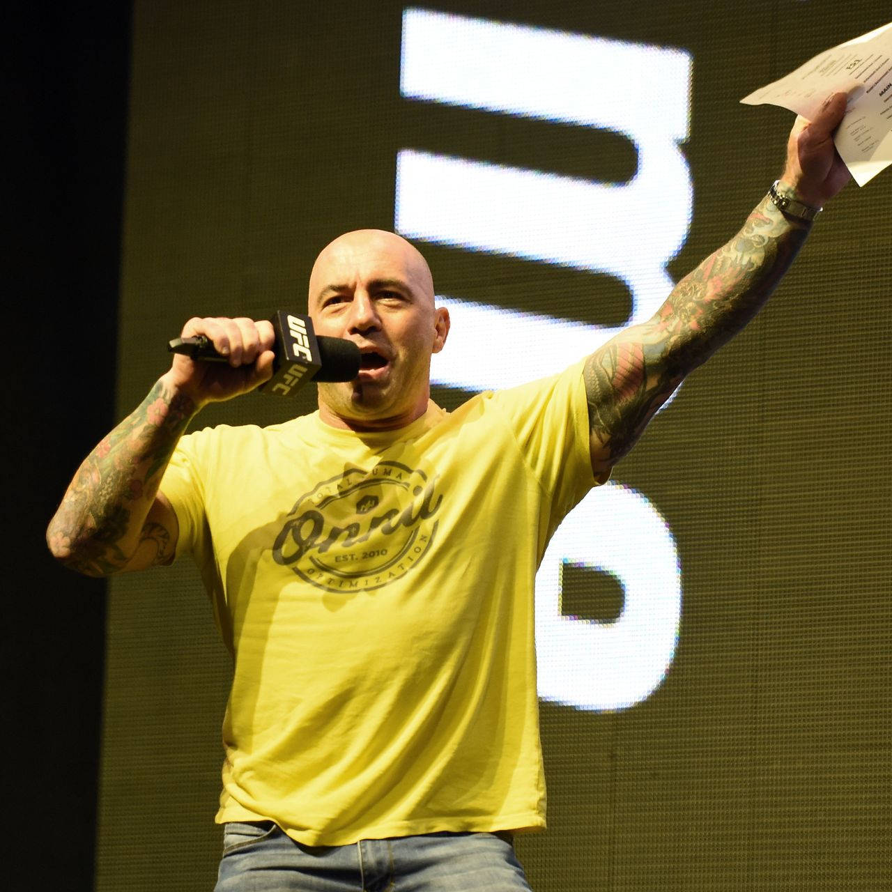 Joe Rogan Introducing Fighter