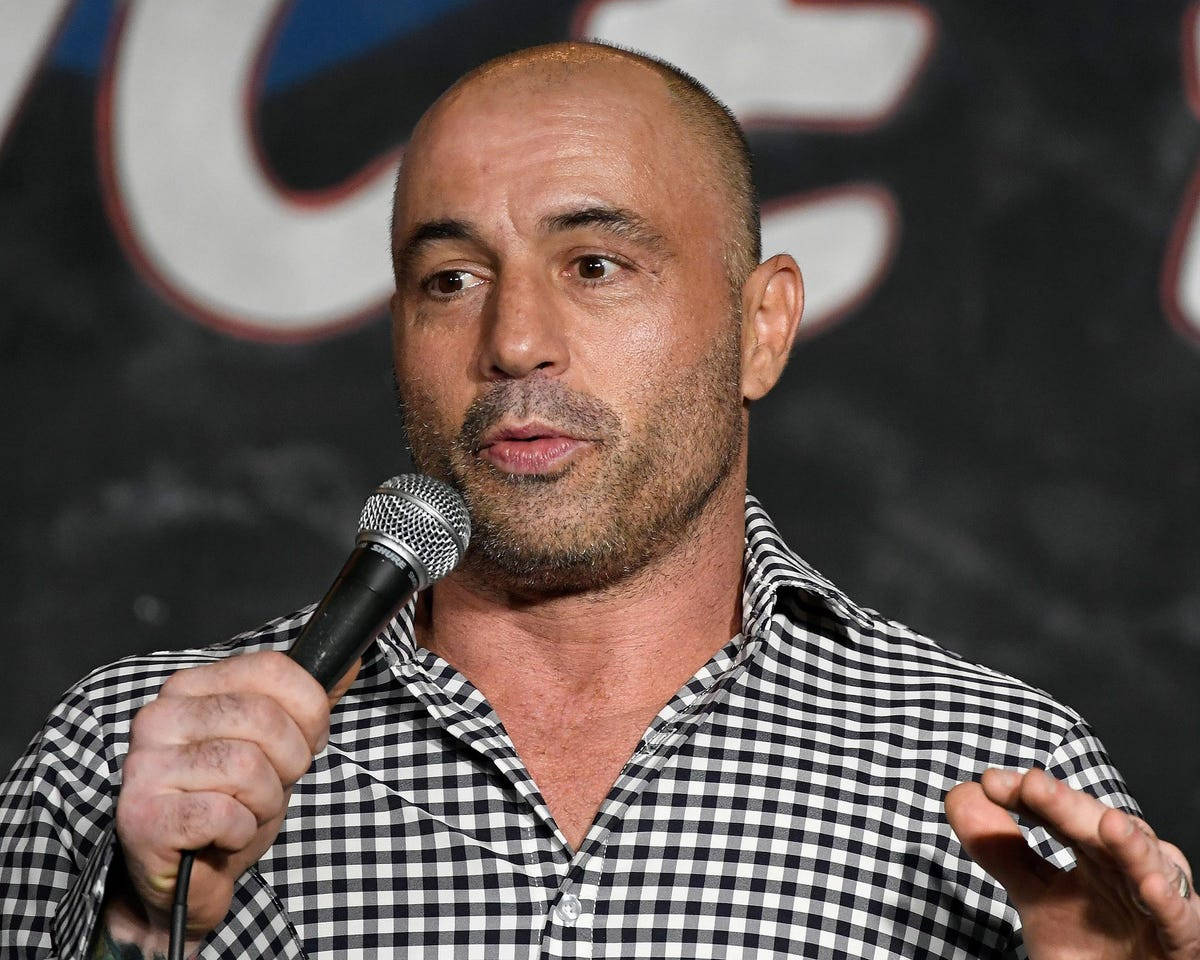 Joe Rogan Mid-joke