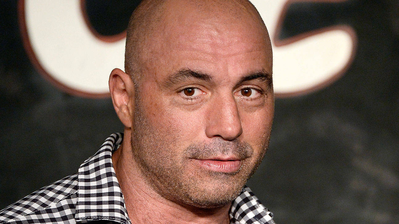 Joe Rogan Smiling At Viewer