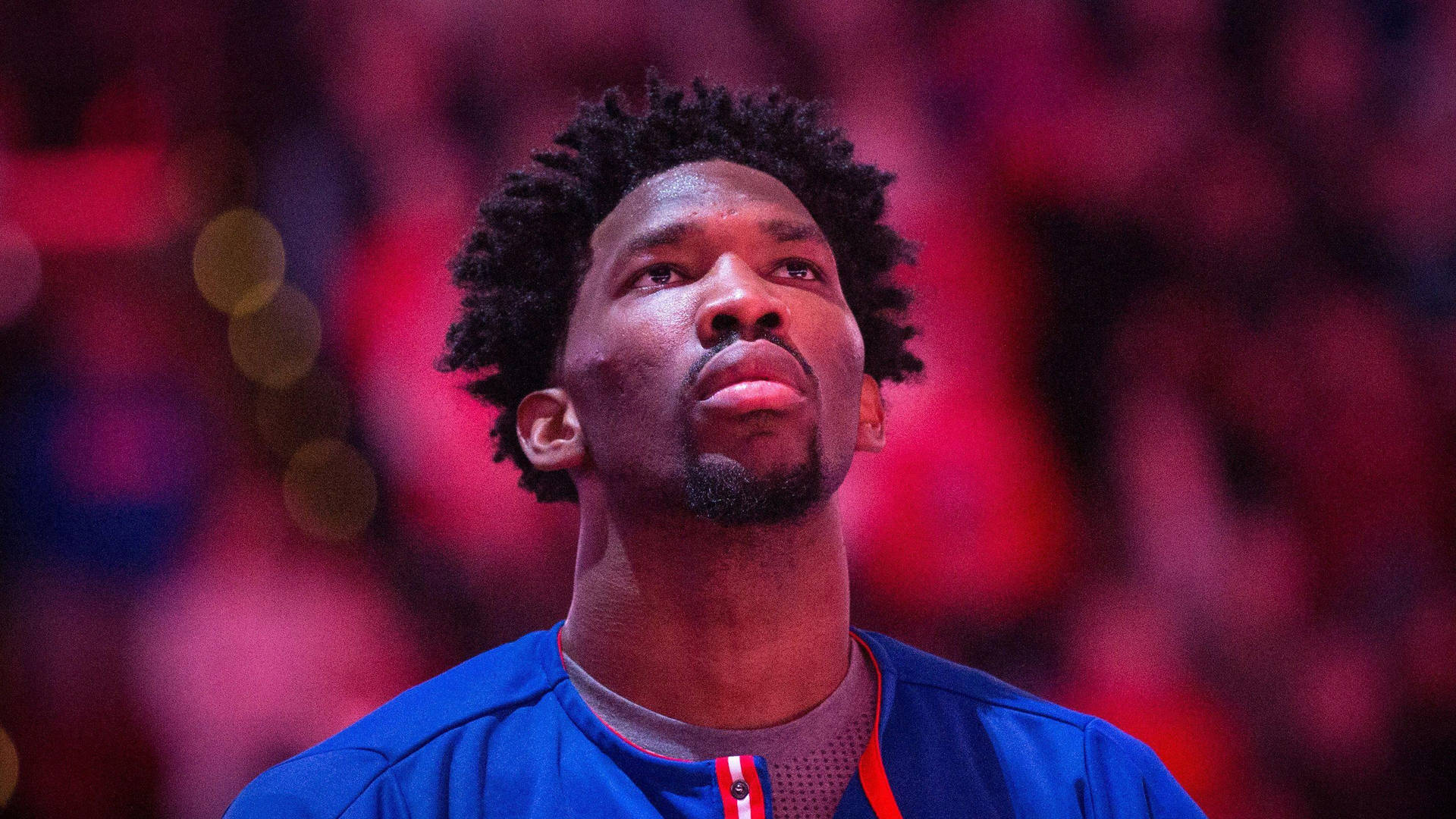 Joel Embiid Candid Background