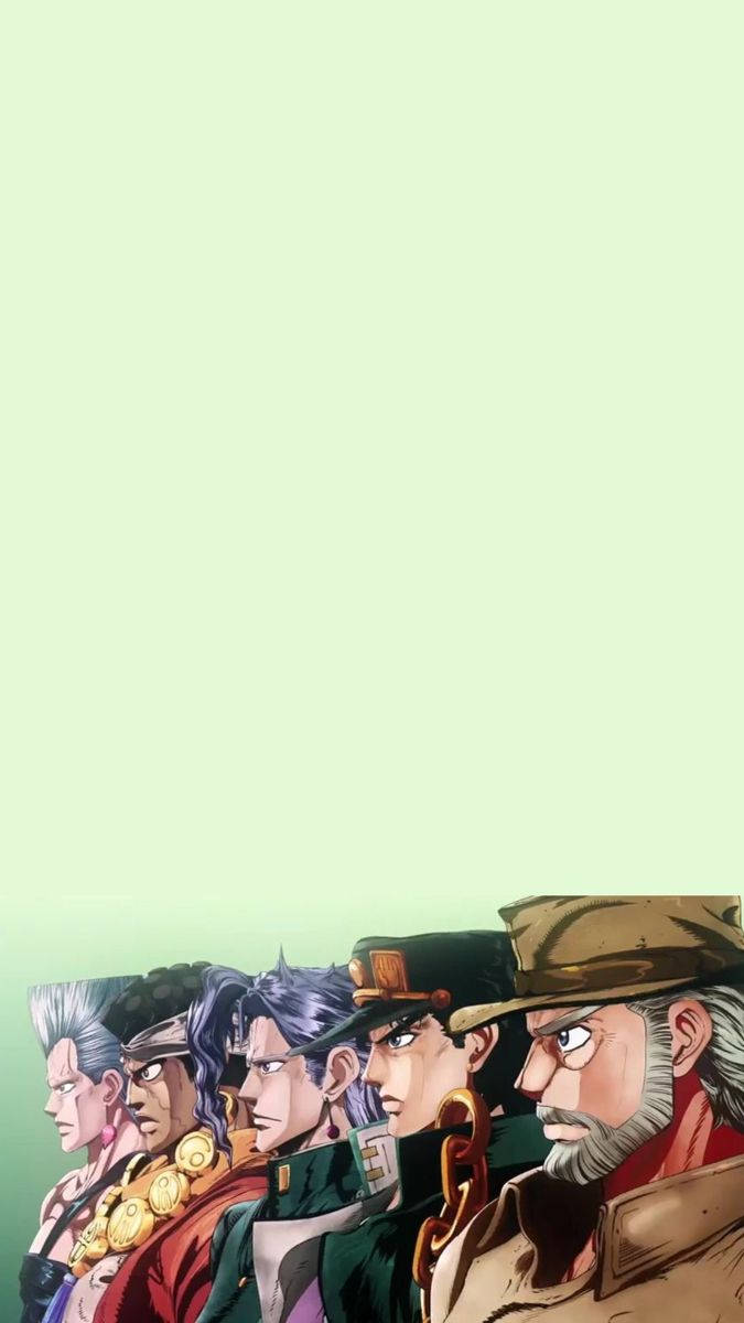 Joestar Group Jojo Iphone Background