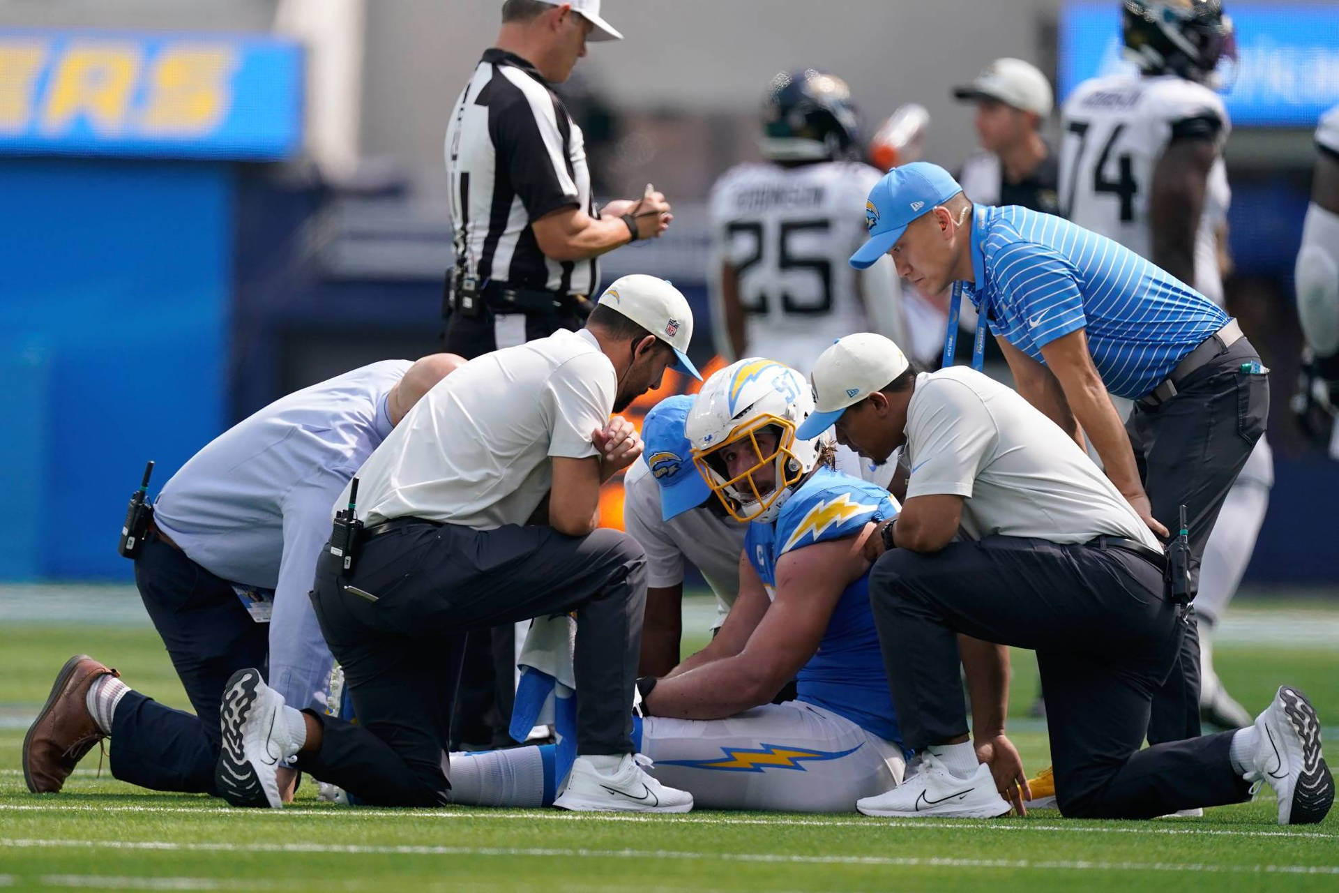 Joey Bosa Suffered Injury Background