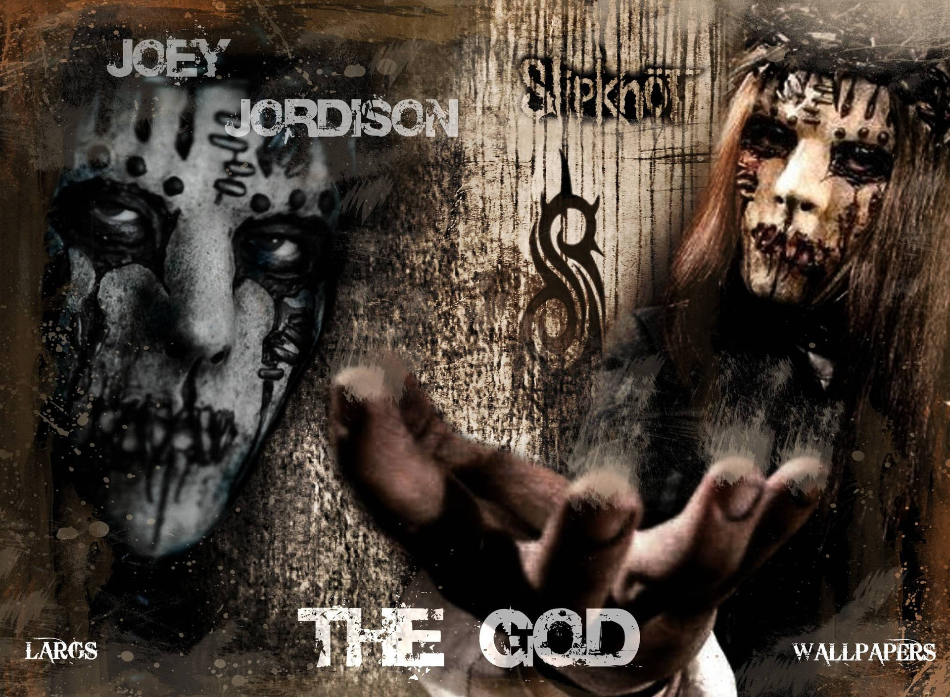 Joey Jordison Collage Background
