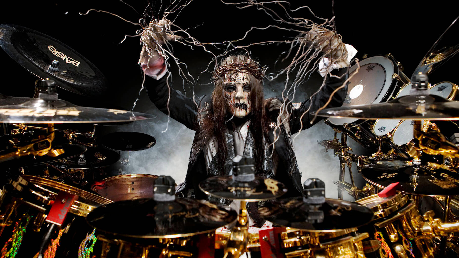 Joey Jordison Heavy Metal Drummer Background