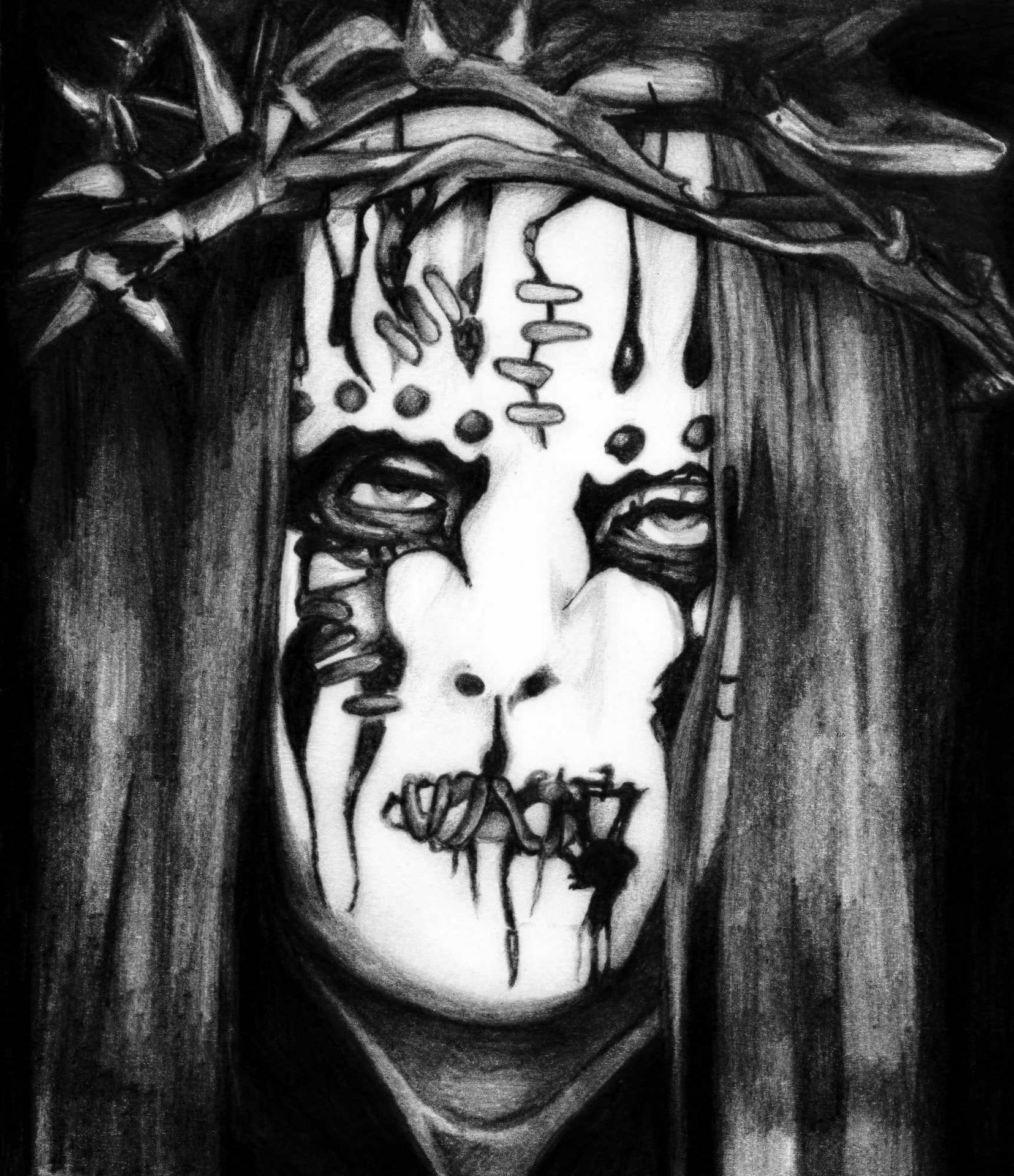 Joey Jordison Mask Portrait