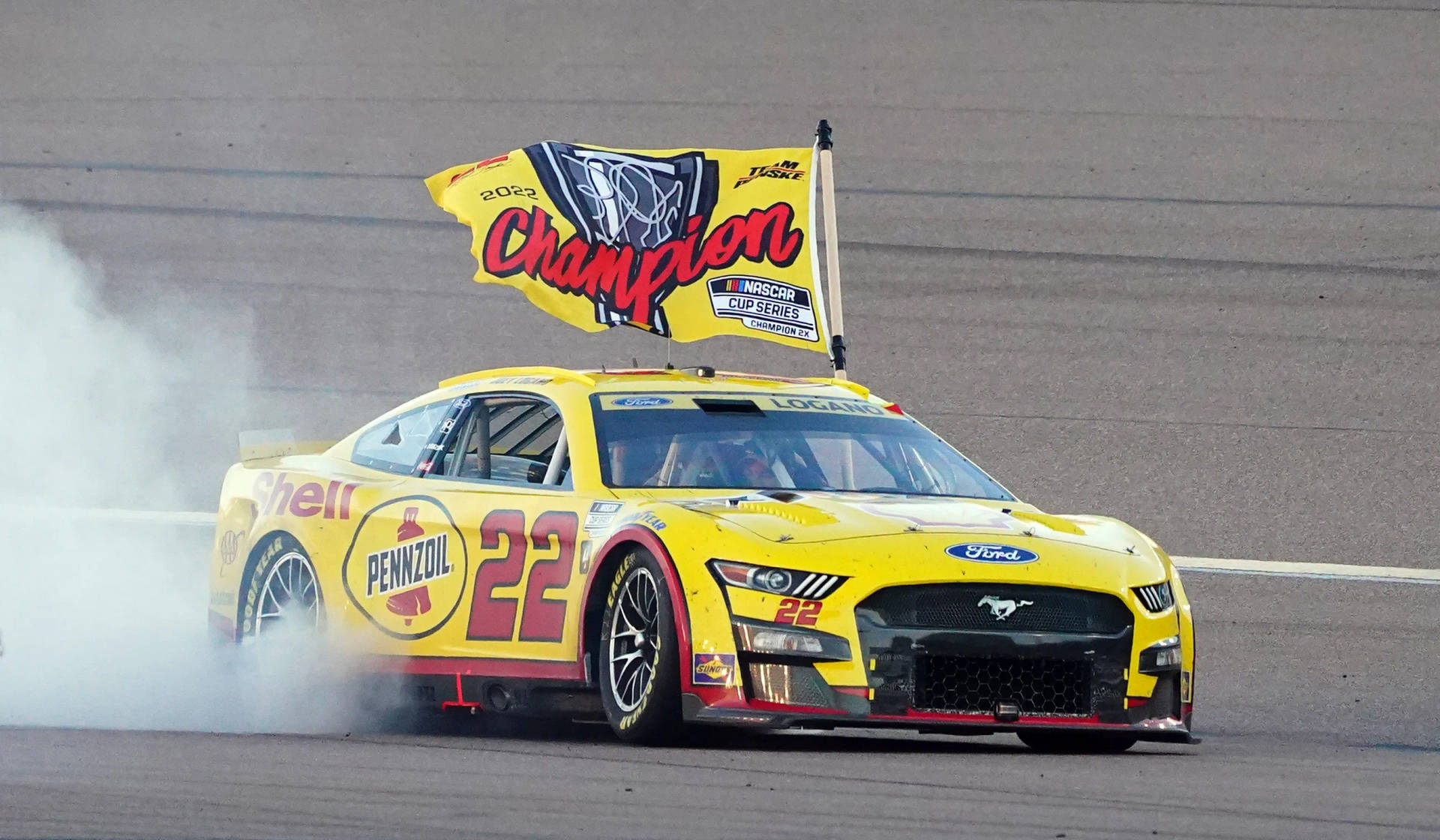 Joey Logano Champion Race Car