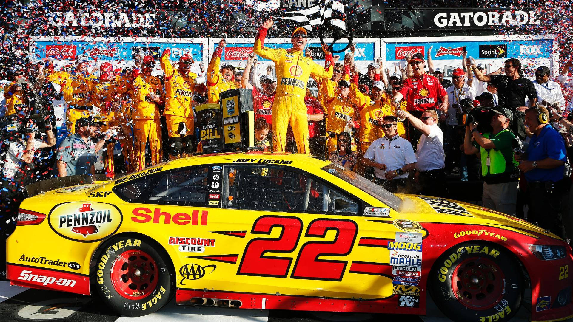 Joey Logano Winning Moment