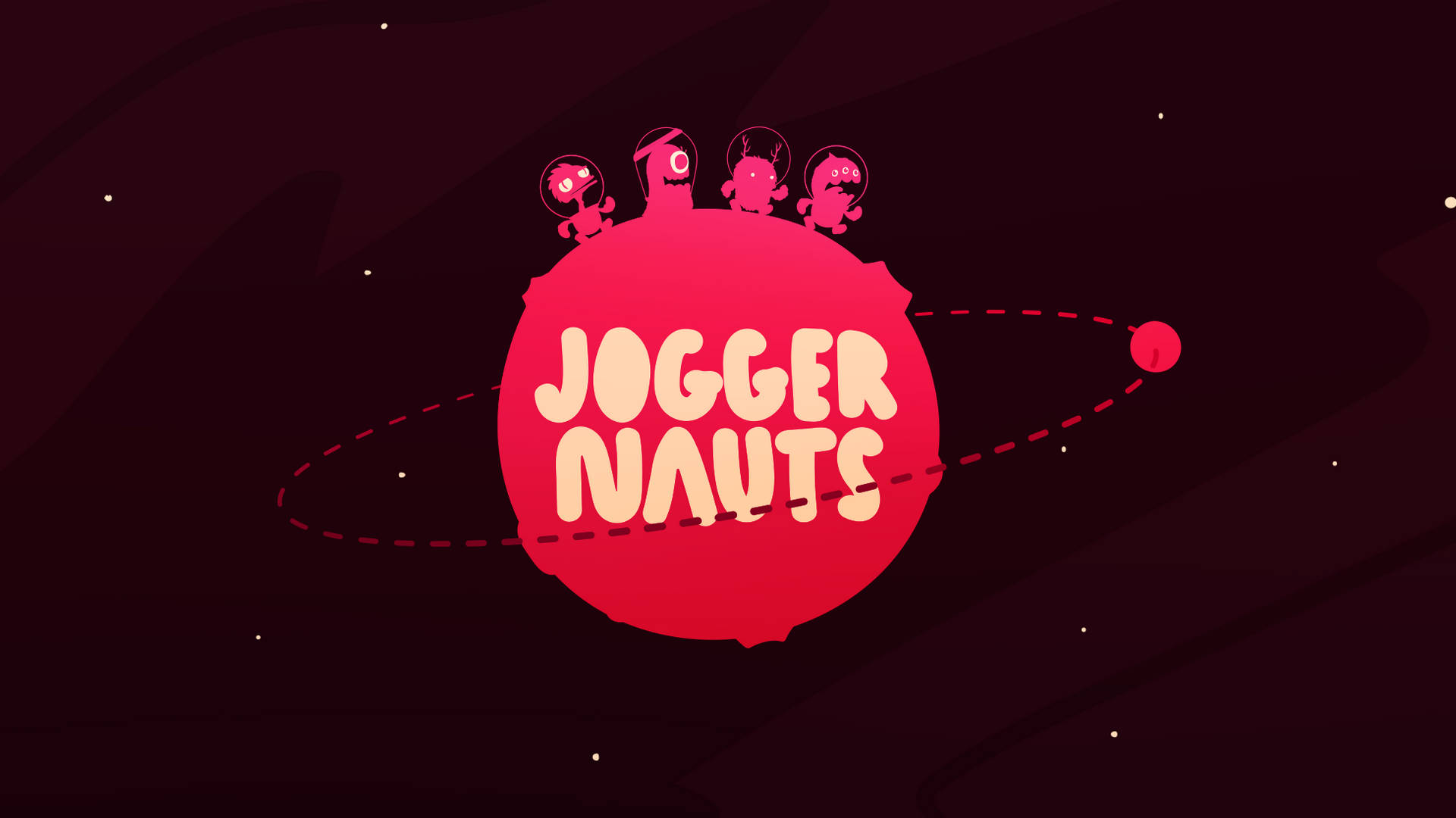 Joggernauts Pink Planet Characters Background