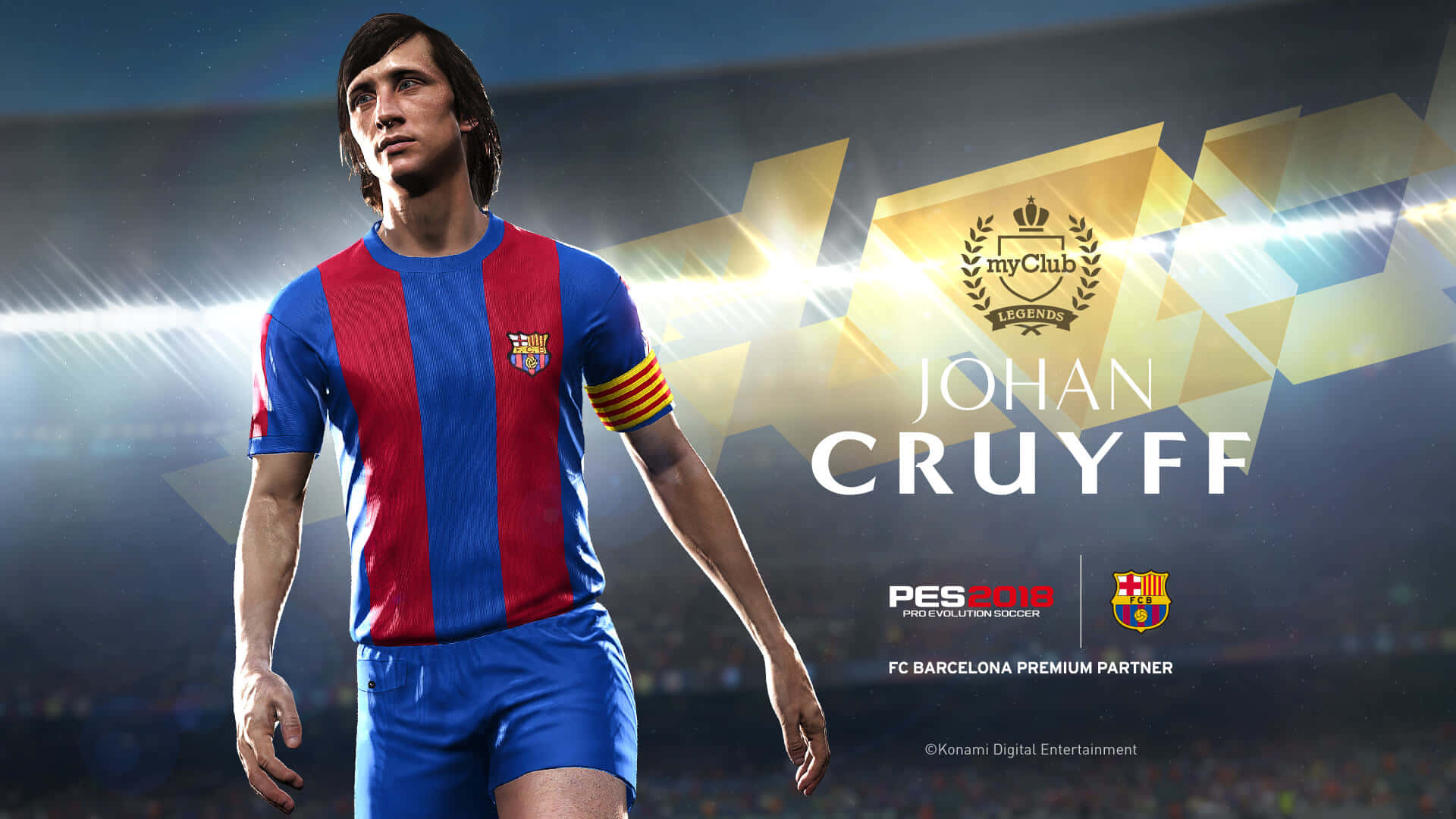 Johan Cruyff Pro Evolution Soccer 2018 Background