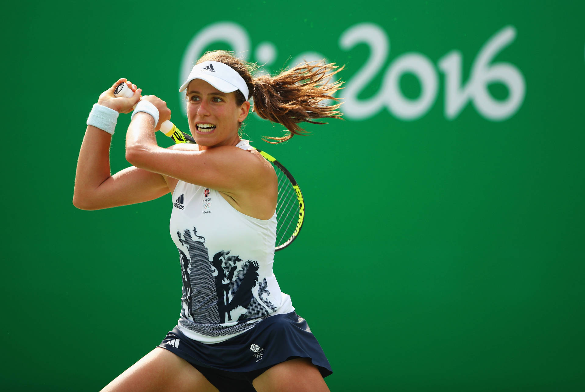 Johanna Konta Rio 2016 Background