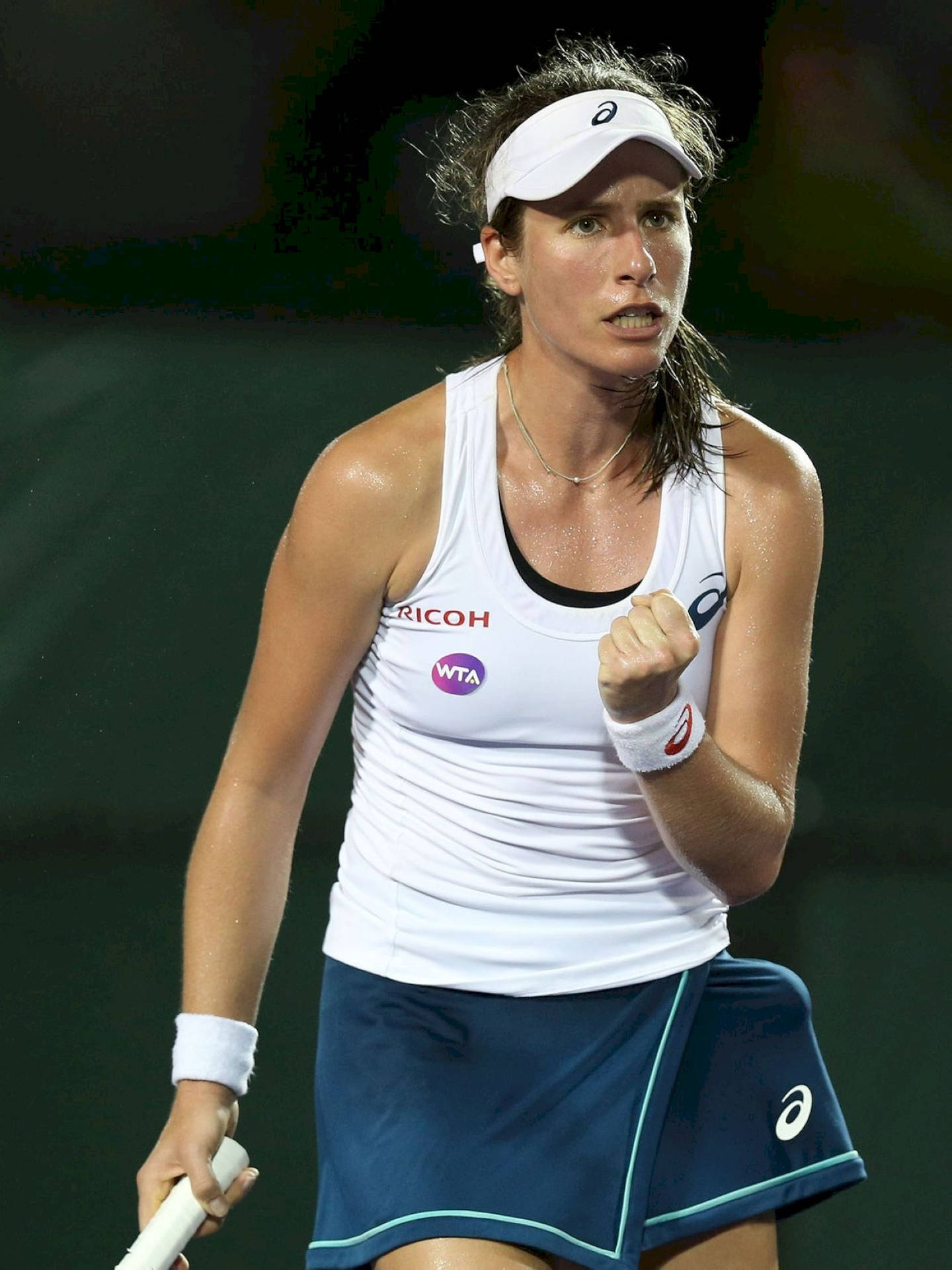 Johanna Konta's Triumphant Fist Pump